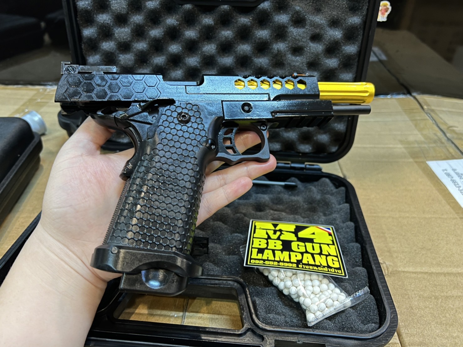 Golden Eagle GE3339-Hi-Capa 5.1 HIVE ท่อทอง