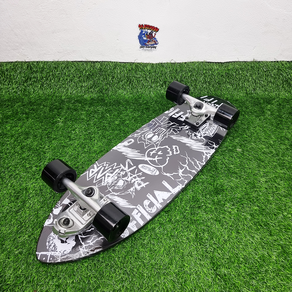0201 Surf skate บอร์ด32นิ้ว แนะนำสูงไม่เกิน160-170cm เลี้ยว60องศา พร้อมเล่น