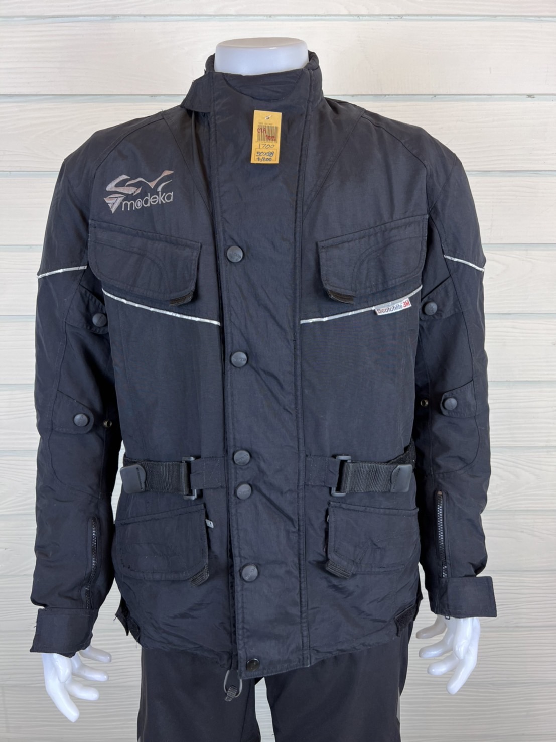 เสื้อขี่มอเตอร์ไซด์( มือสอง) CTA 102 : อก 50" ยาว 28" MODEKA