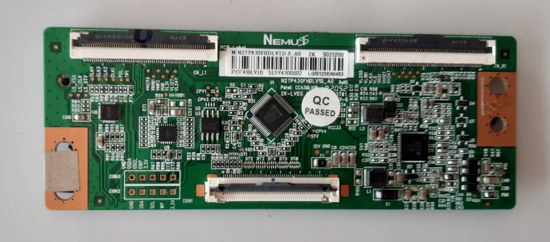 อันที่ 532 Haier LE43K8000A ทีคอน N2TP430FHDLV1D-F ดีเทสแล้ว