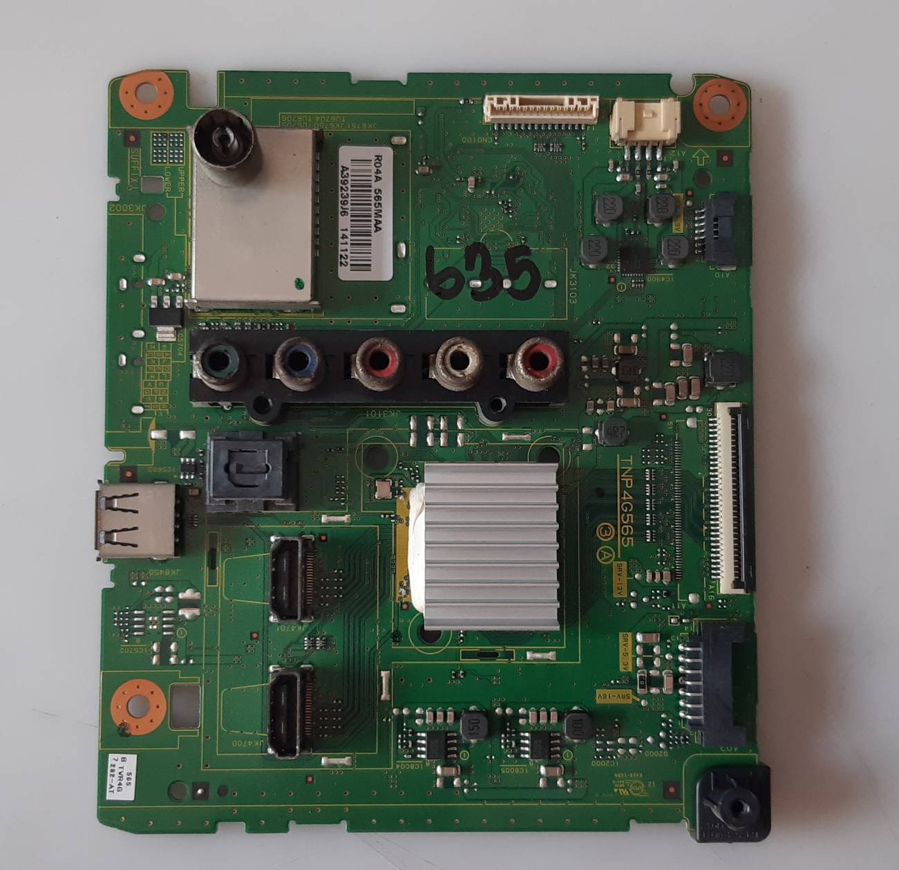 อันที่ 635 Panasonic TH-32A410T ซีสเตร็ม TNP4G565 30PIN ดีเทสแล้ว