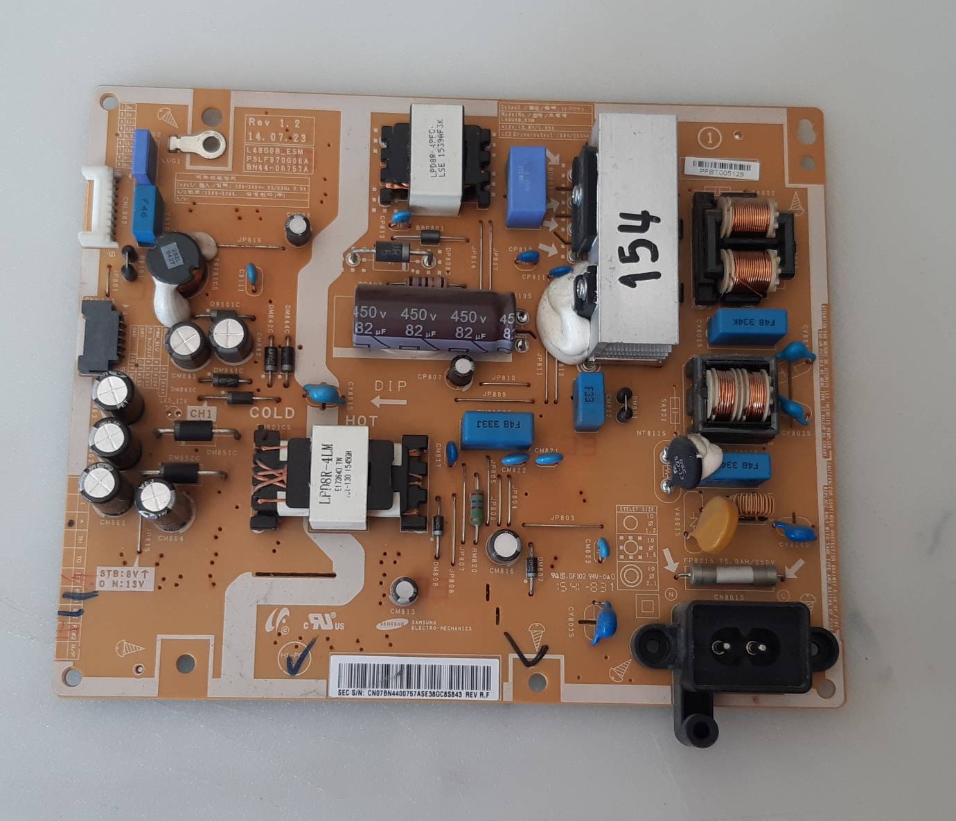 อันที่ 154 Samsung UA48H5003TK ซัฟฟลาย BN44-00757A ดีเทสแล้ว
