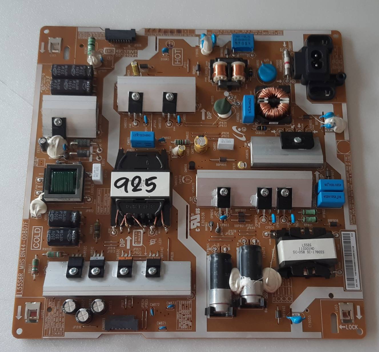 อันที่ 925 Samsung UA55MU6100 ซัฟฟลาย BN44-00807F ดีเทสแล้ว