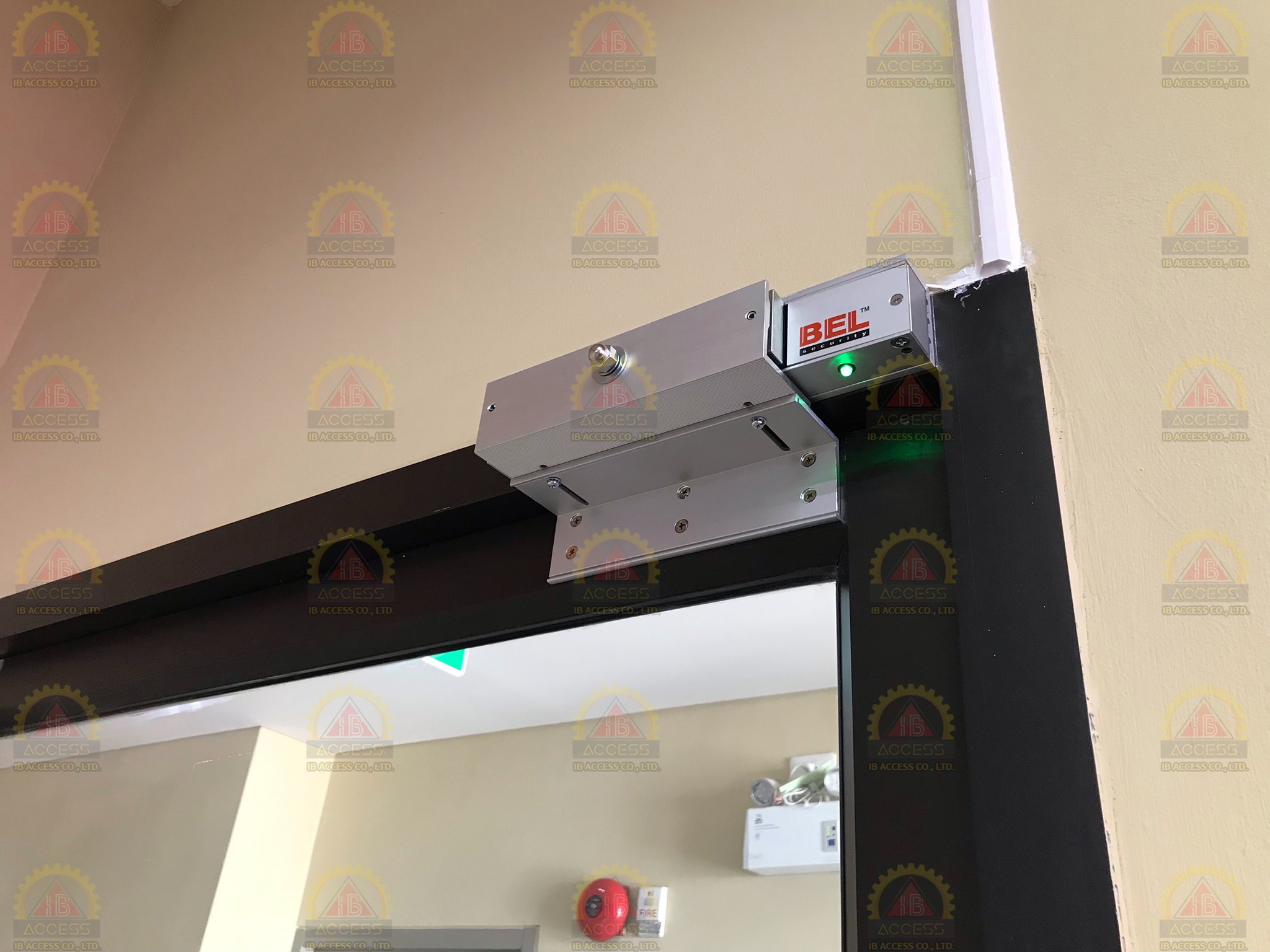 Magnetic Lock 600 lbs. ยี่ห้อ BEL รุ่น 600LED พร้อม LZ Bracket
