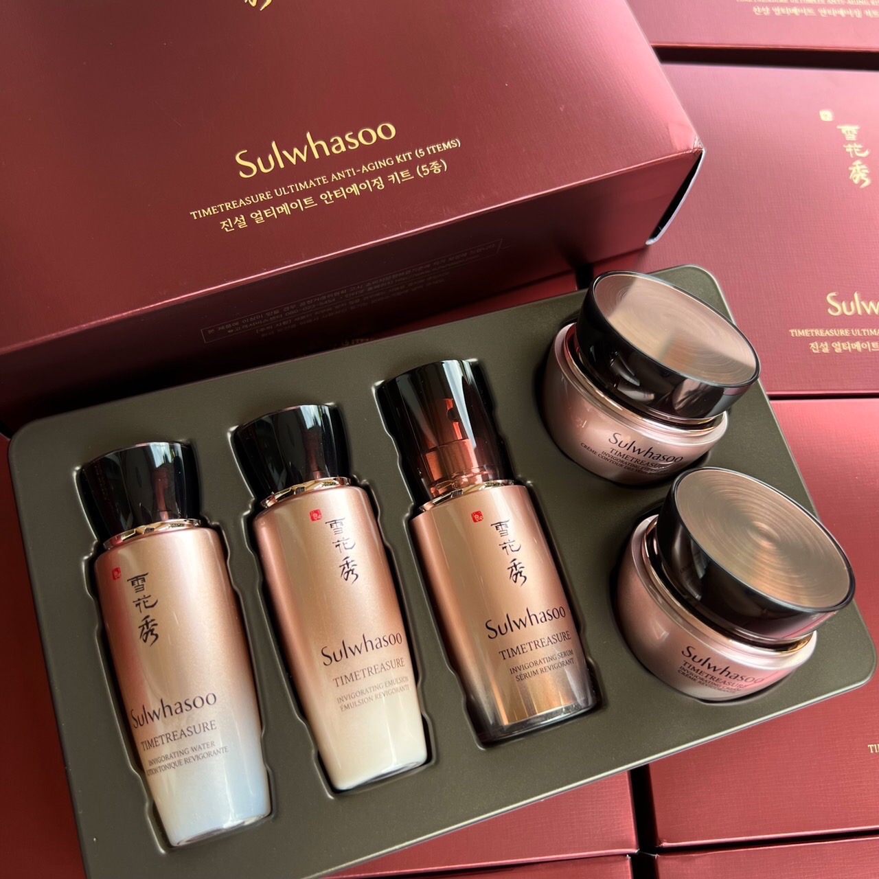 Sulwhasoo Timetreasure Ultimate Anti-Aging Kit (5 Items)