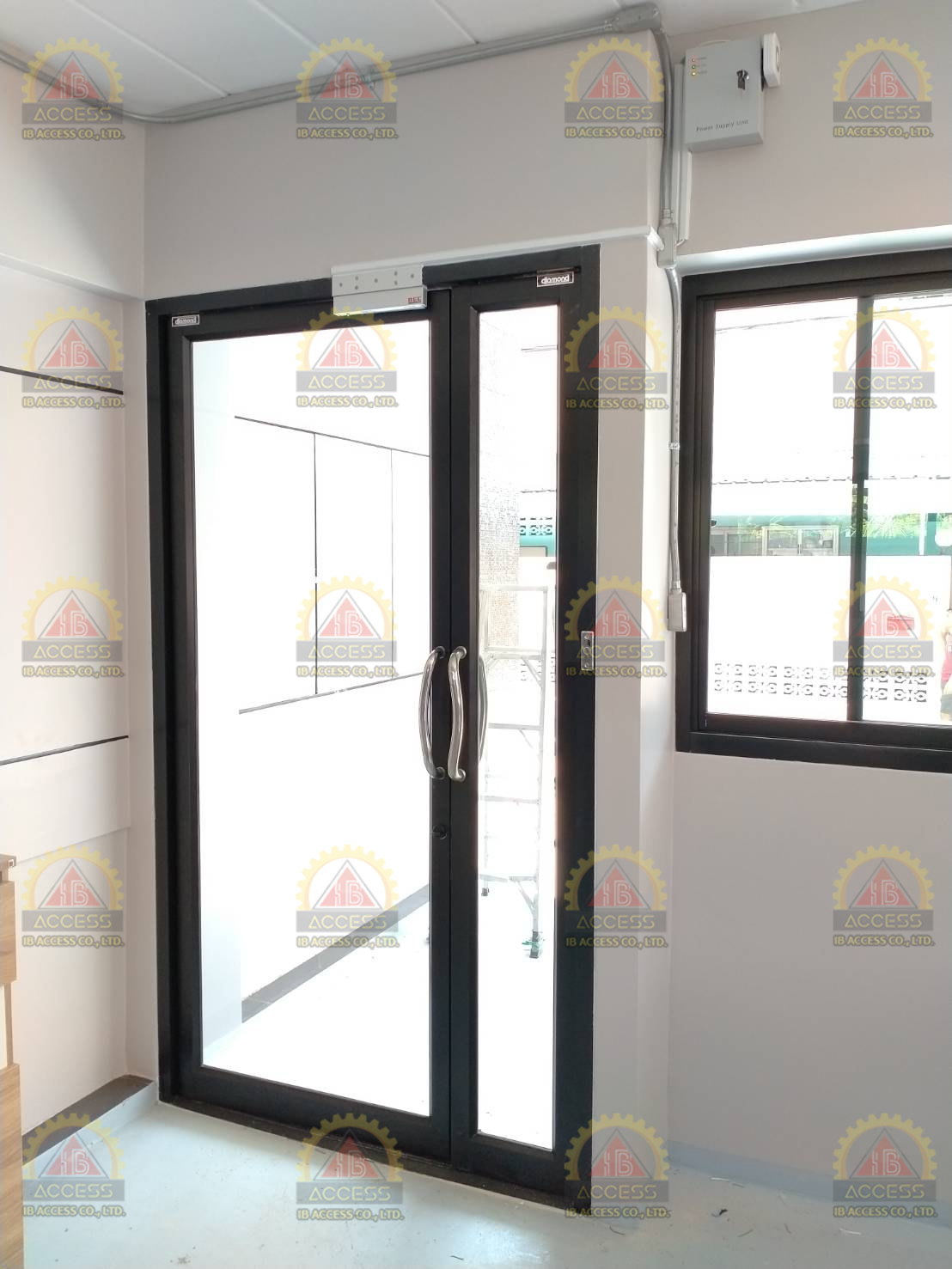 Magnetic Lock 600 lbs. ยี่ห้อ BEL รุ่น 600LED พร้อม LZ Bracket