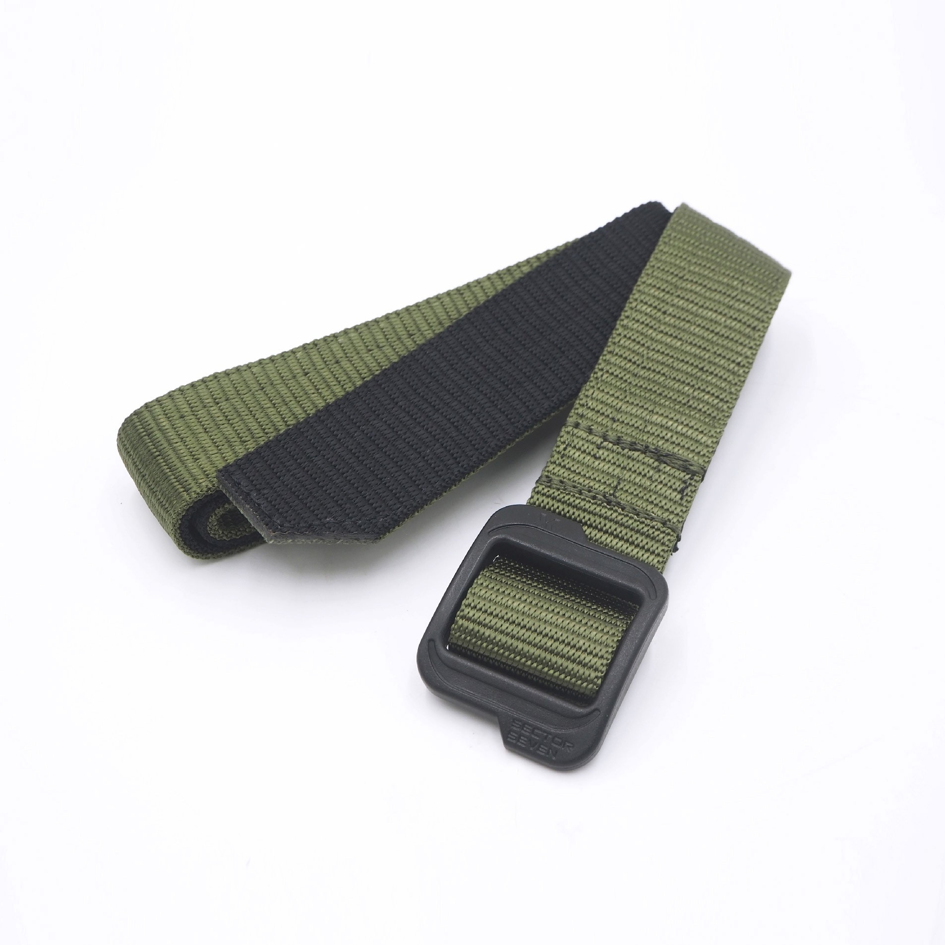 เข็มขัด Sector Seven ทูโทน (ดำ-เขียว) (K00160)