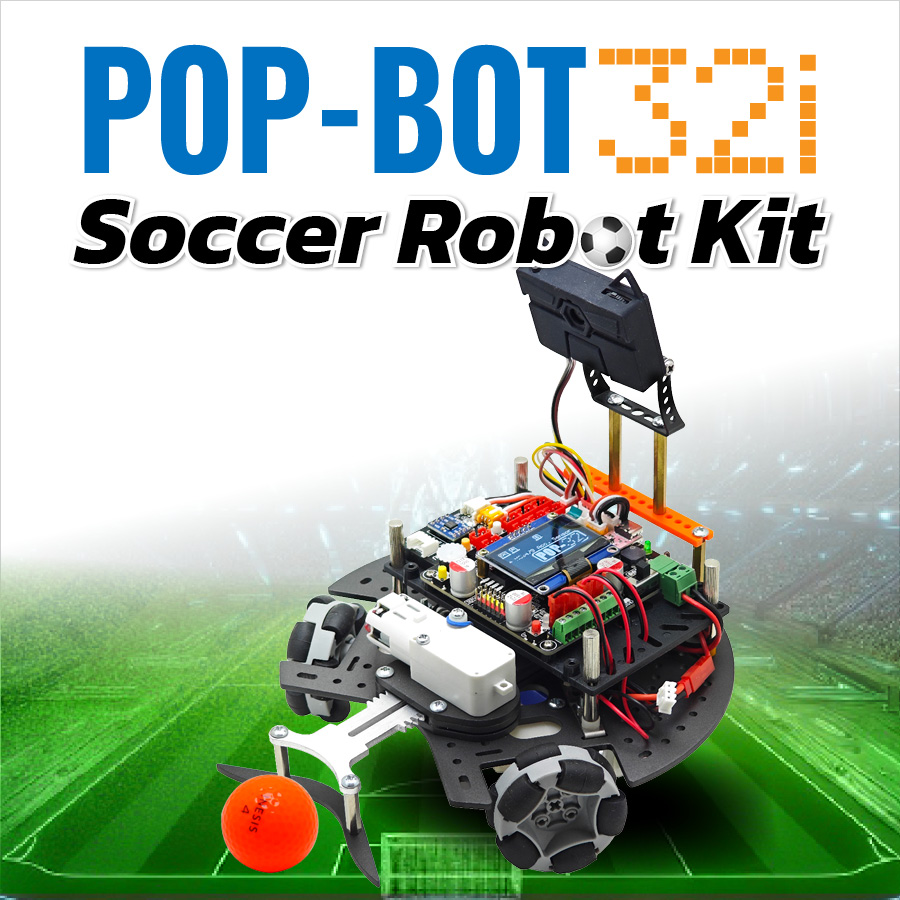 POP-BOT32i Soccer Robot Kit