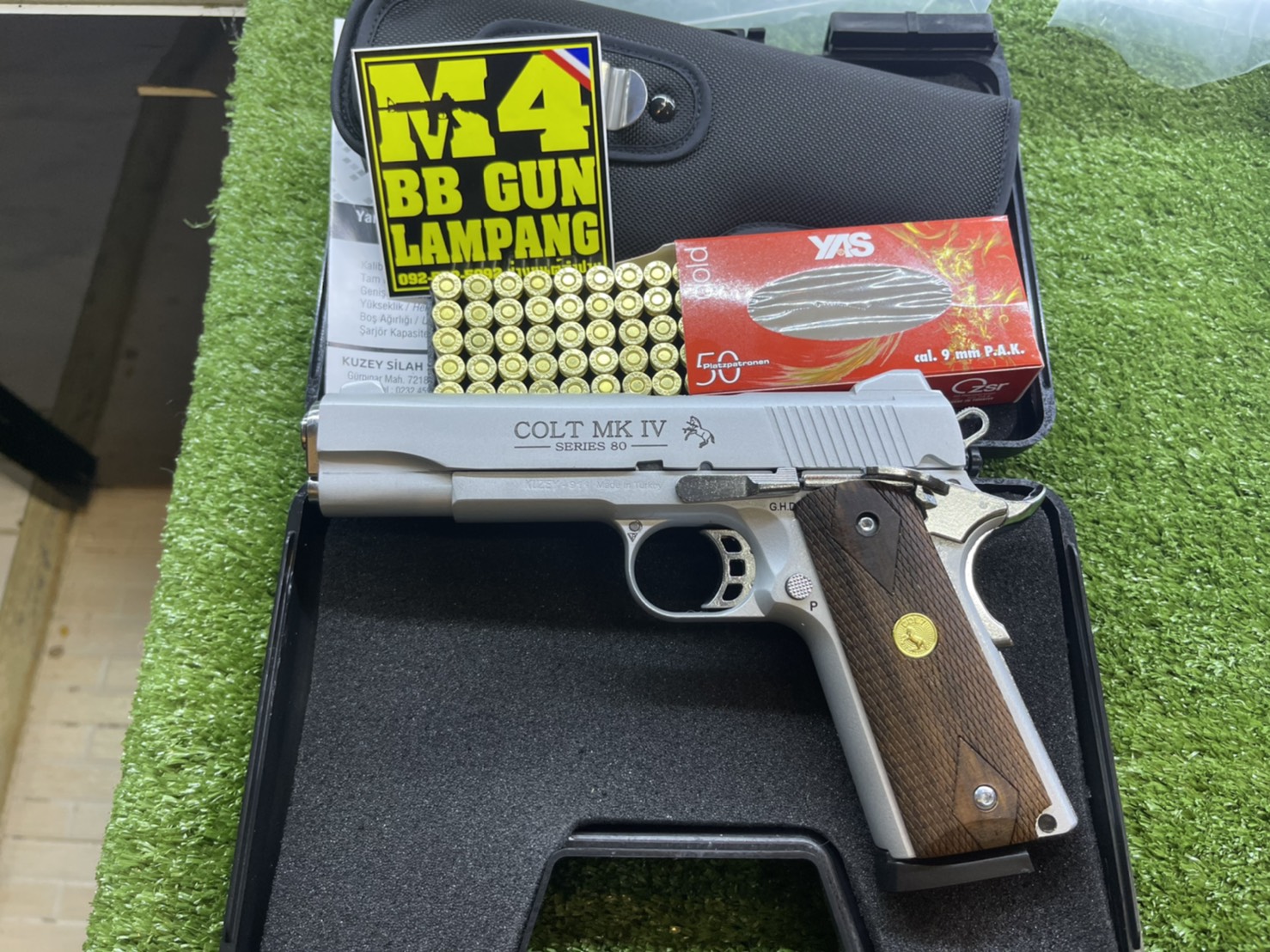 KUZEY M1911 ลาย Series 80 ลำกล้อง 5"ซาติน