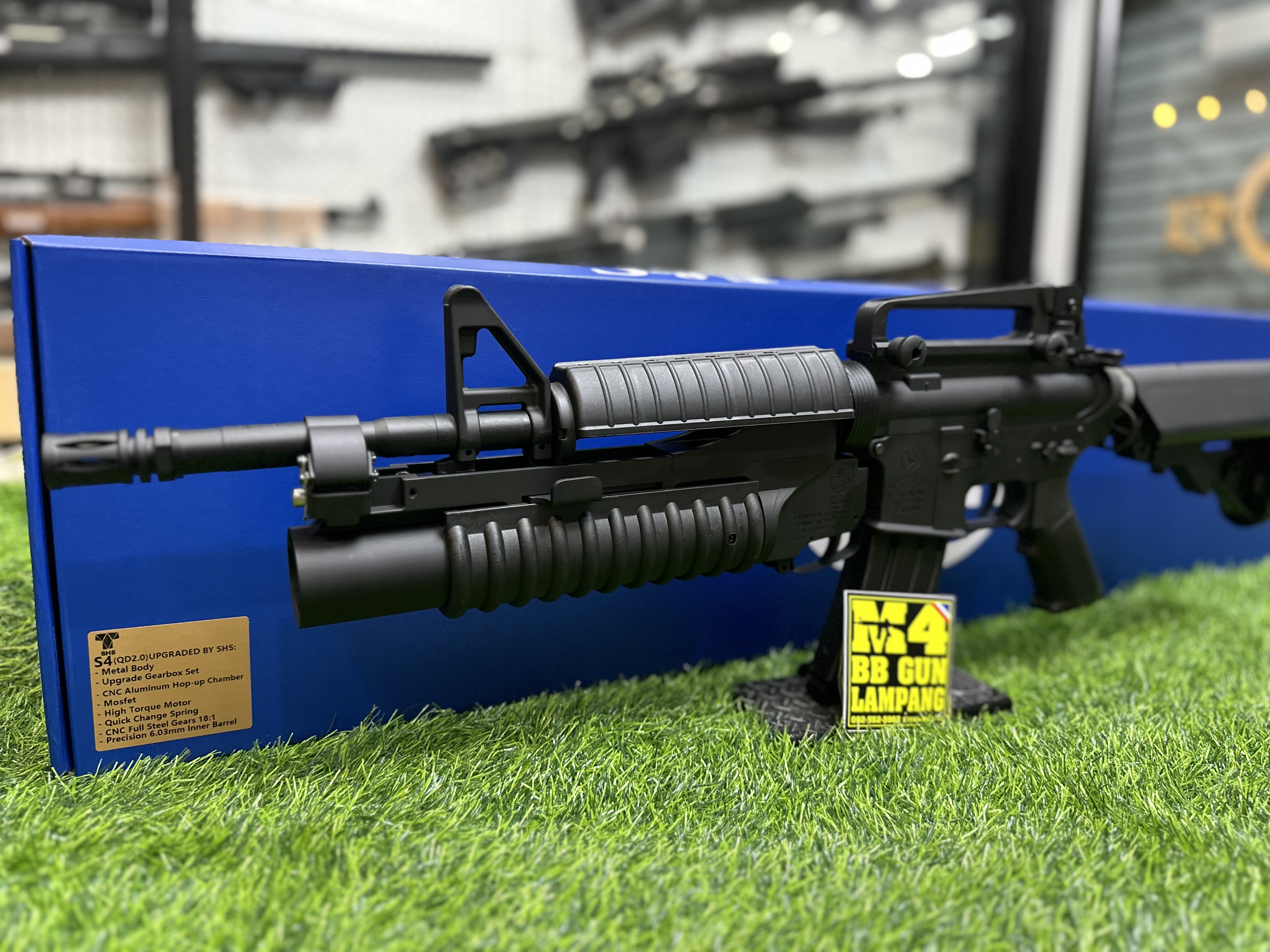 E&CxCybergun 701 S4 M4A1 + M203