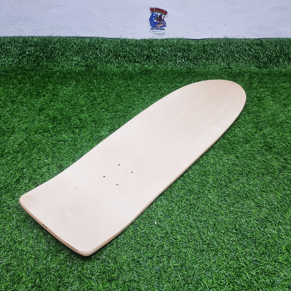 [0301] แผ่นไม้สเก็ตบอร์ด surfskate 33" 34" ทรง 77 ท้ายตัด เหยียบง่าย สเนปดี