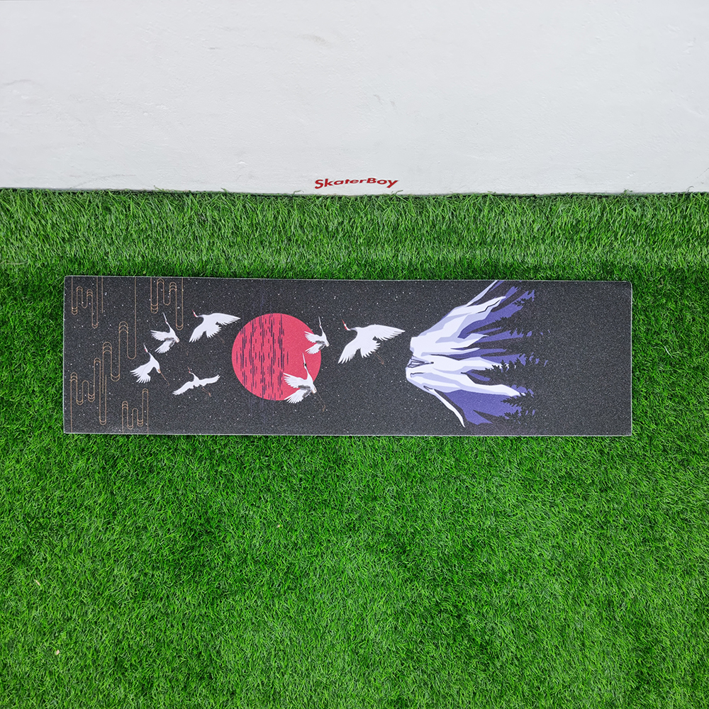 [0304] สติ๊กเกอร์กระดาษทราย 83x24cm ลายชัด HD Graphic Grip Tape