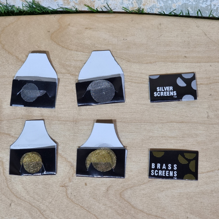 [1007] silver screen และ brass screen 16/20mm screen 5ชิ้น ต่อแพ็ค กันขี้เถ้า pipe