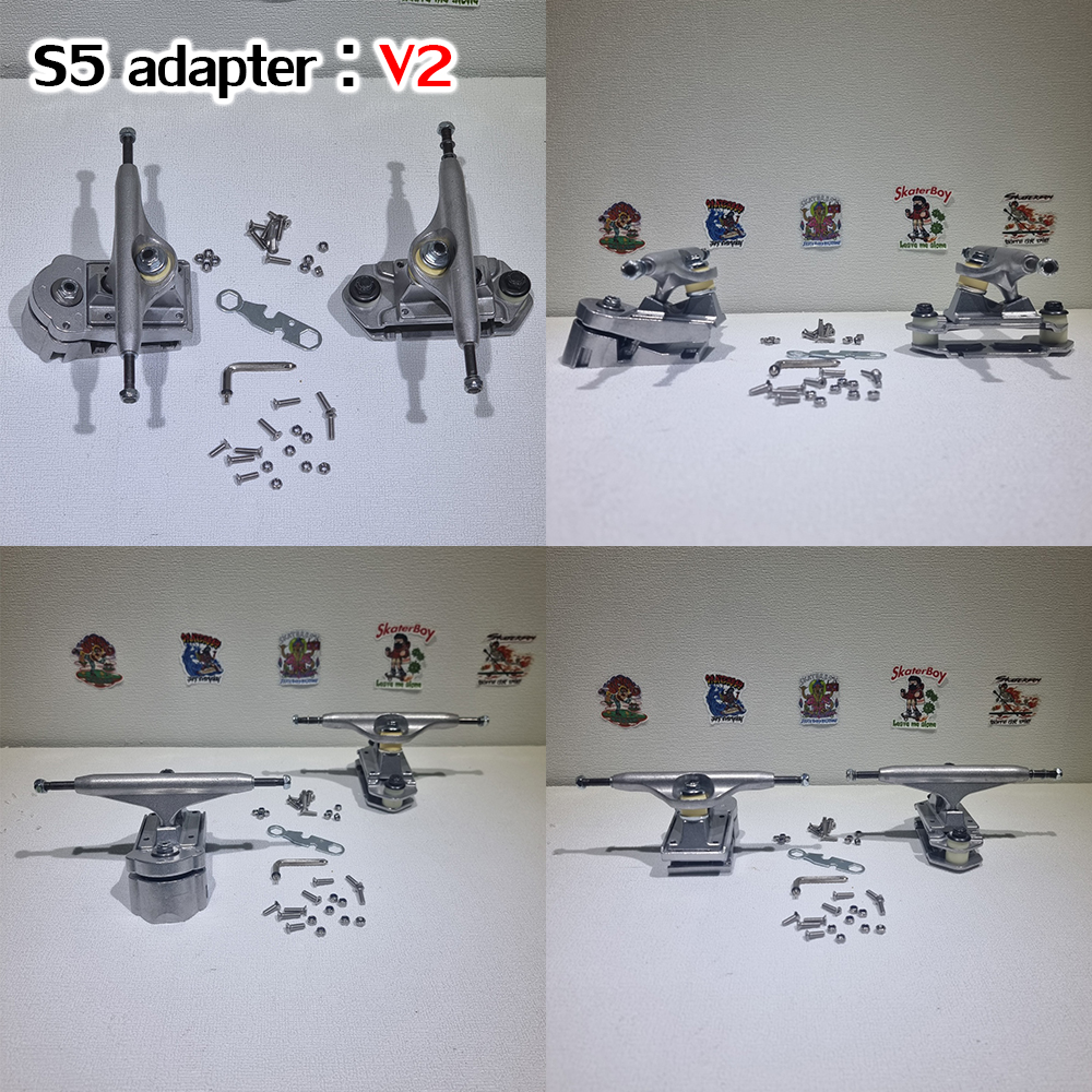 [0307] ชุดทรัค เซิฟสเก็ต พร้อมติดตั้ง หน้า หลัง หลายรุ่น ทรัคกว้าง 6.25 นิ้ว Surf skate truck set