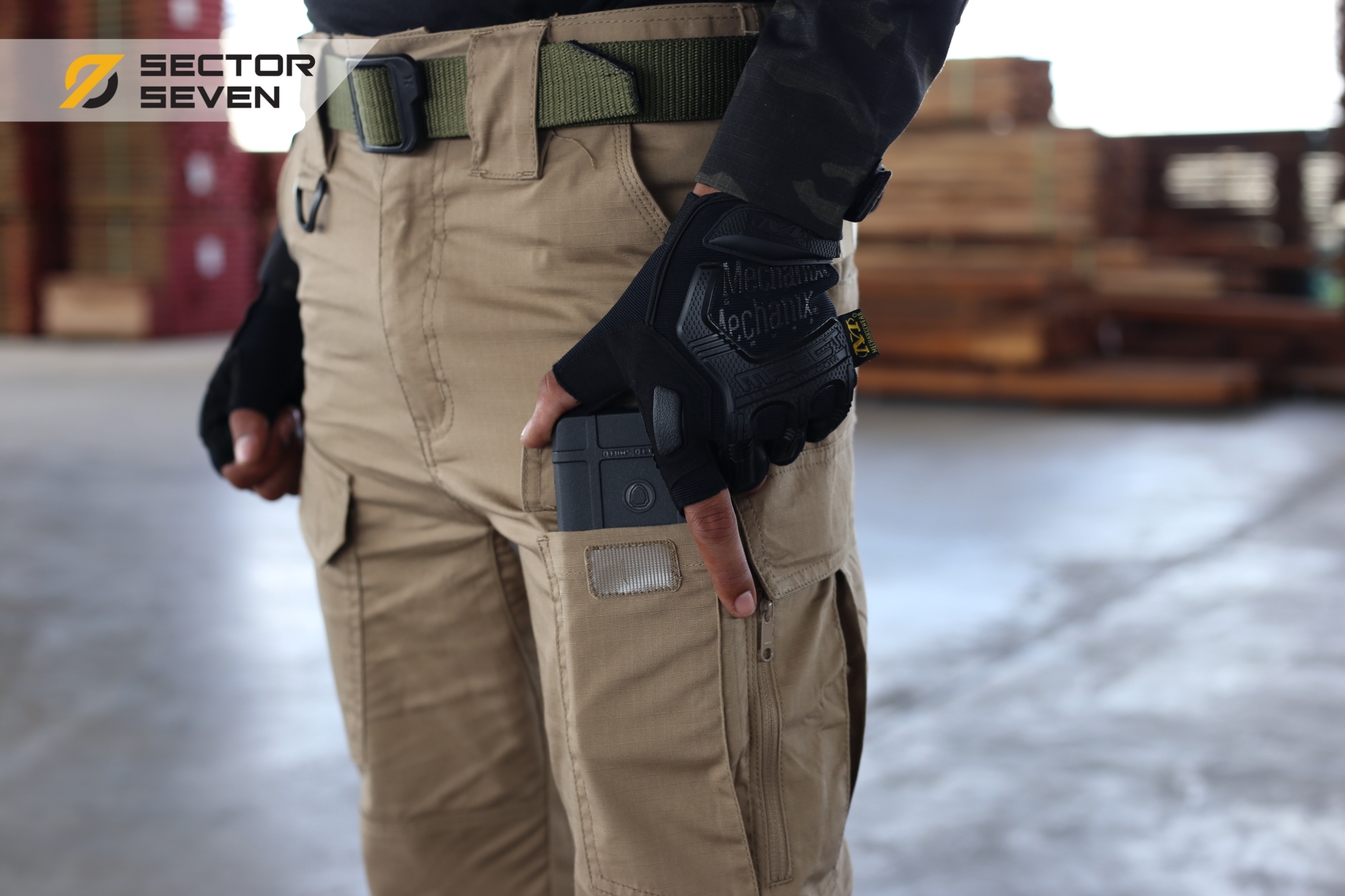 กางเกง SECTOR SEVEN IX12C ผ้าตาราง (K1030)