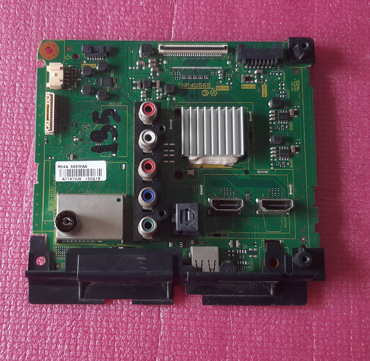 อันที่ 135 Panasonic TH-32A410T ซีสเตร็ม TNP4G565 30PIN ดีเทสแล้ว