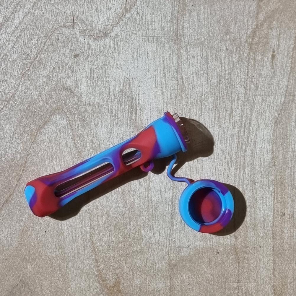 [1005] หลอดทดลอง พร้อม silicone กันแตก ขนาด 9cm