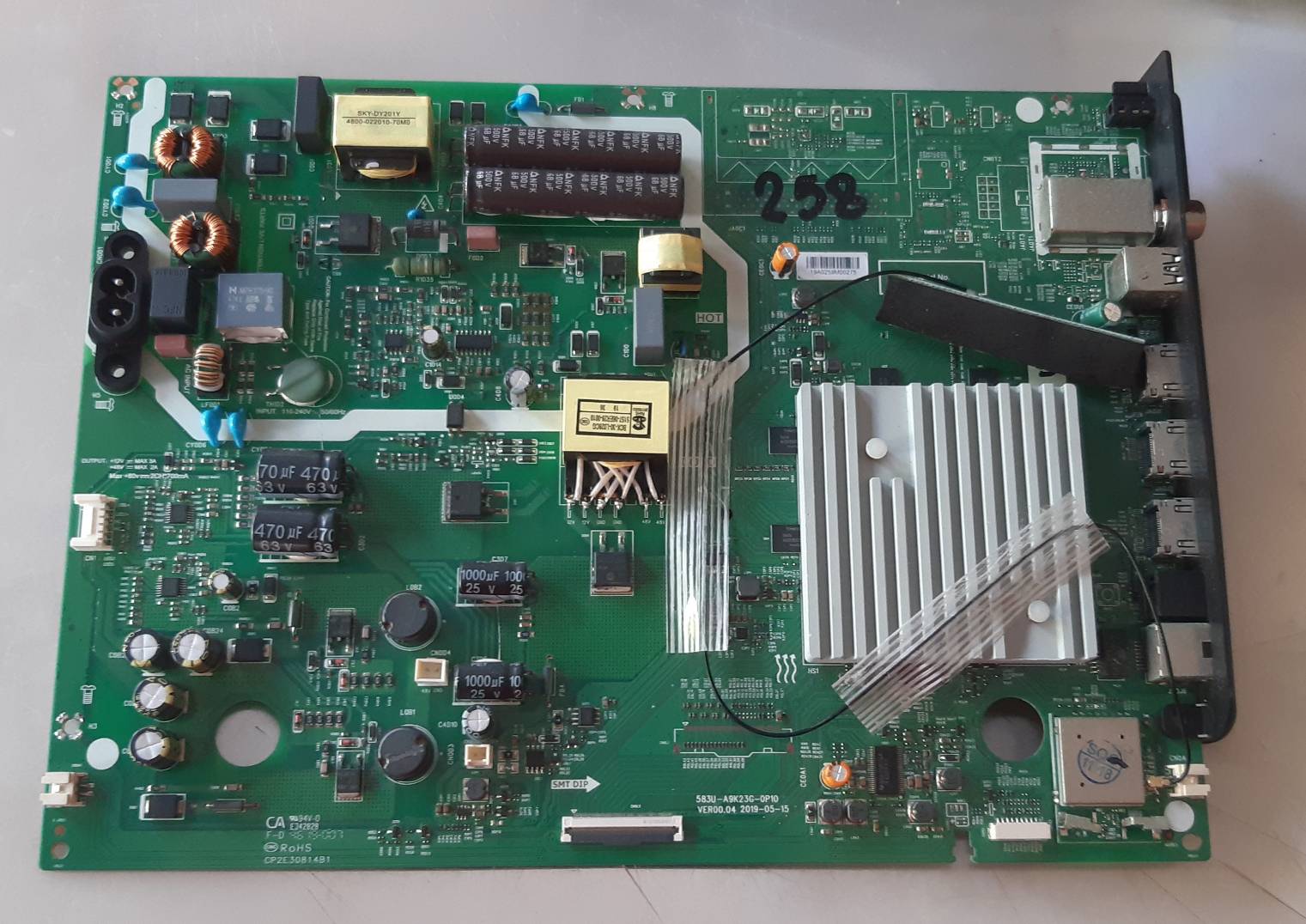 อันที่ 258 Panasonic TH-55GX650T ซีสเตร็ม 583U-A9K23G-0P10 ดีเทสแล้ว