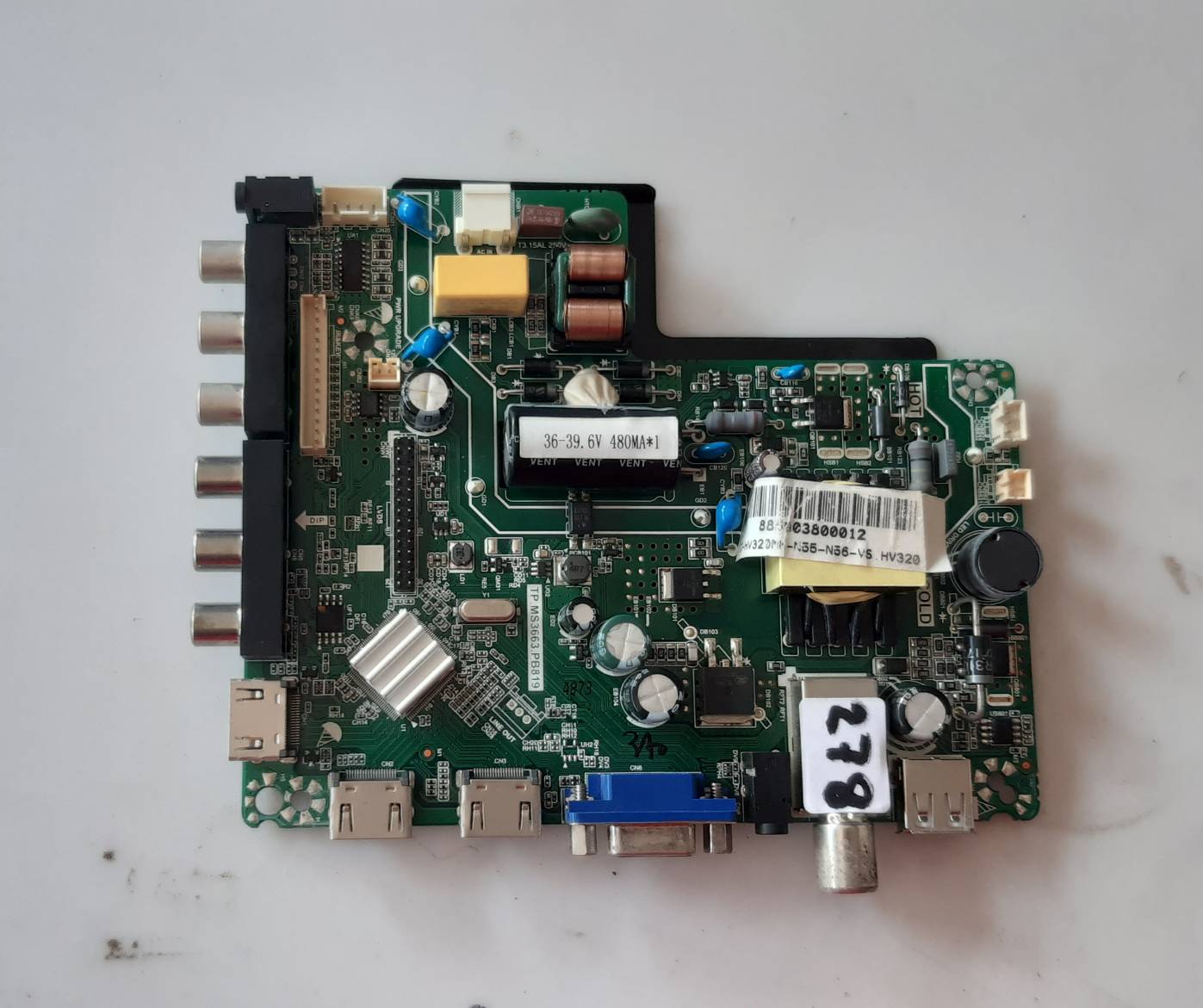 อันที่ 278 มิลเล่อ NANO LTV-3202 ซิสเตร็ม TP.MS3663.PB819 ดีเทสแล้ว