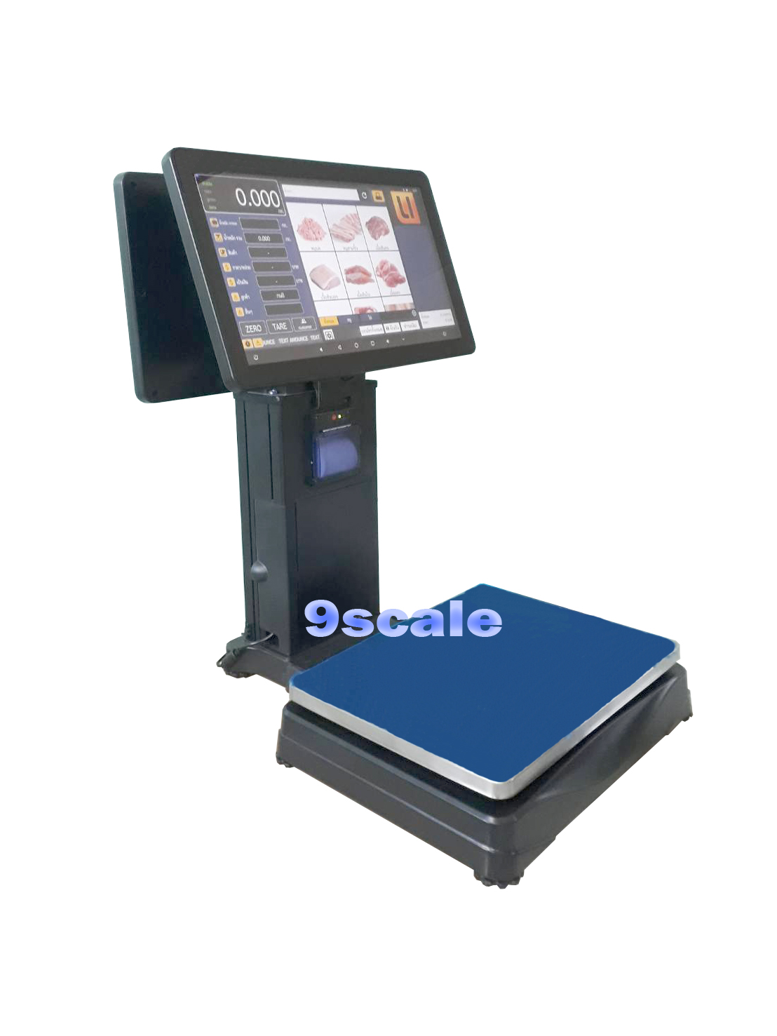 SET เครื่องชั่ง+โปรแกรม POS พร้อมอุปกรณ์ขายหน้าร้าน