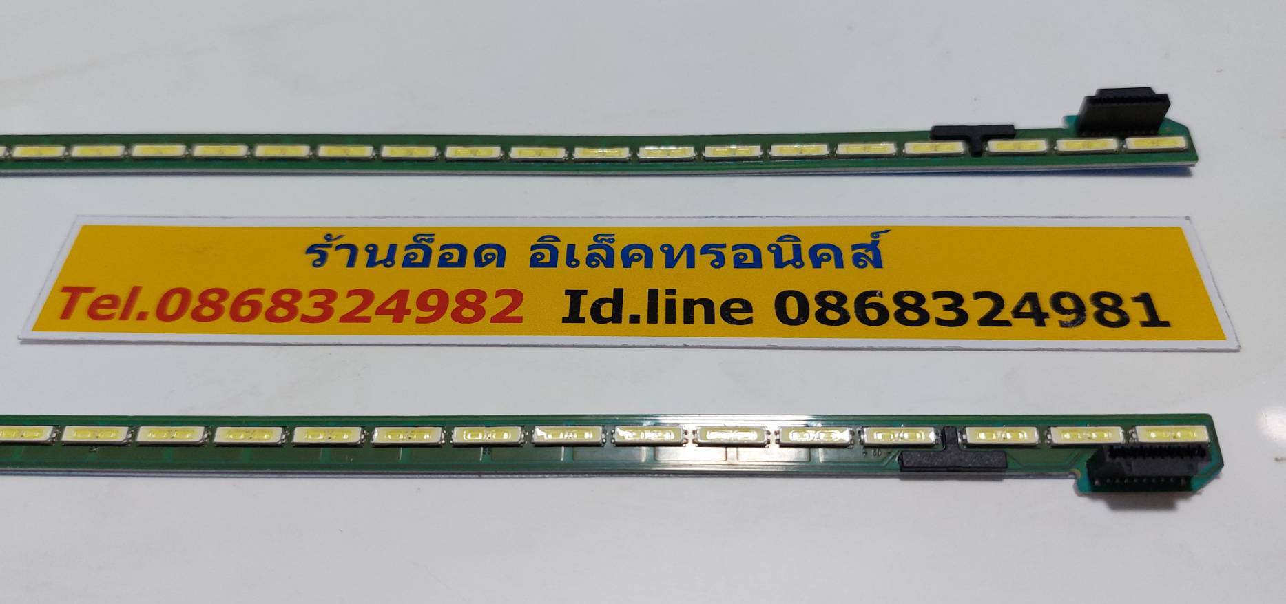หลอดใหม่อันที่ 438 LG 55UF8500-CB 6922L-0160A 6916L2060A 6916L2061A ใช้2เส้น 63ดวง