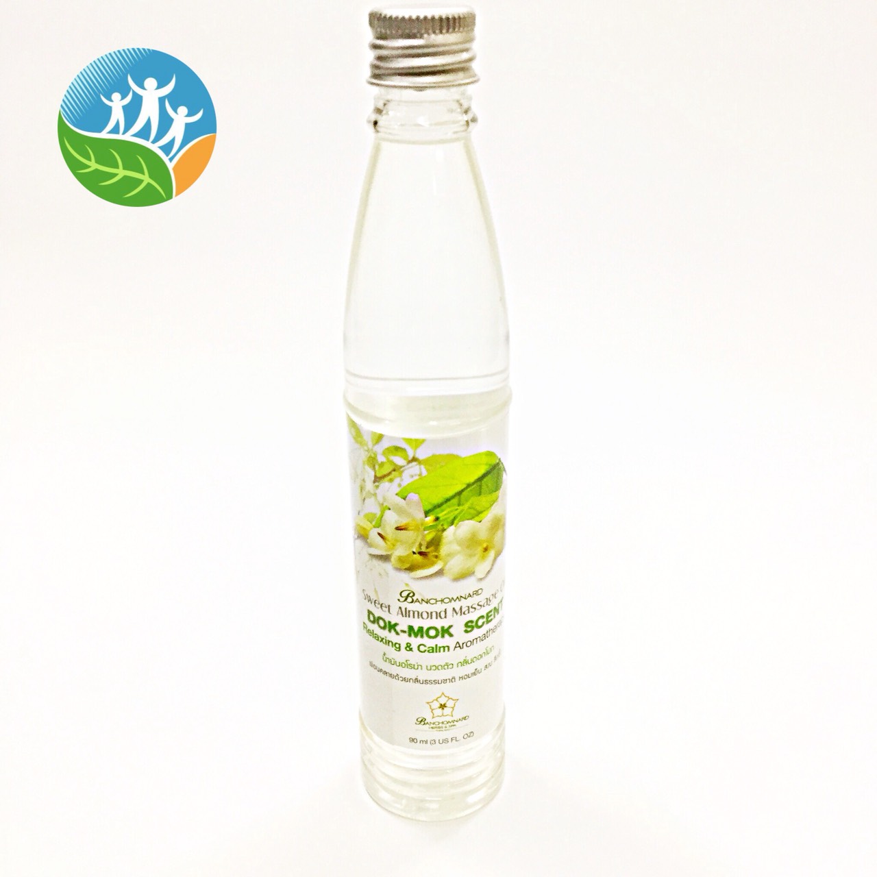 [บ้านชมนาท] น้ำมันอโรม่านวดตัว กลิ่นดอกโมก 90ml.