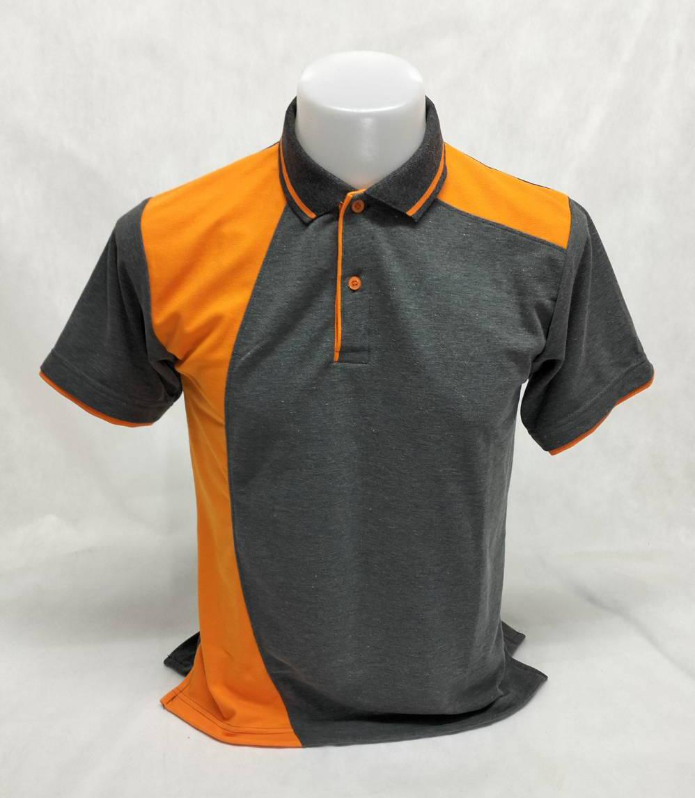 เสื้อโปโลสีเทาท็อป ส้ม ทีซีไมโคร แขนเบิ้ล สวยใส่สบาย คลายความร้อนดี ลดราคาพิเศษ ถึง 31 พ.ค 2567