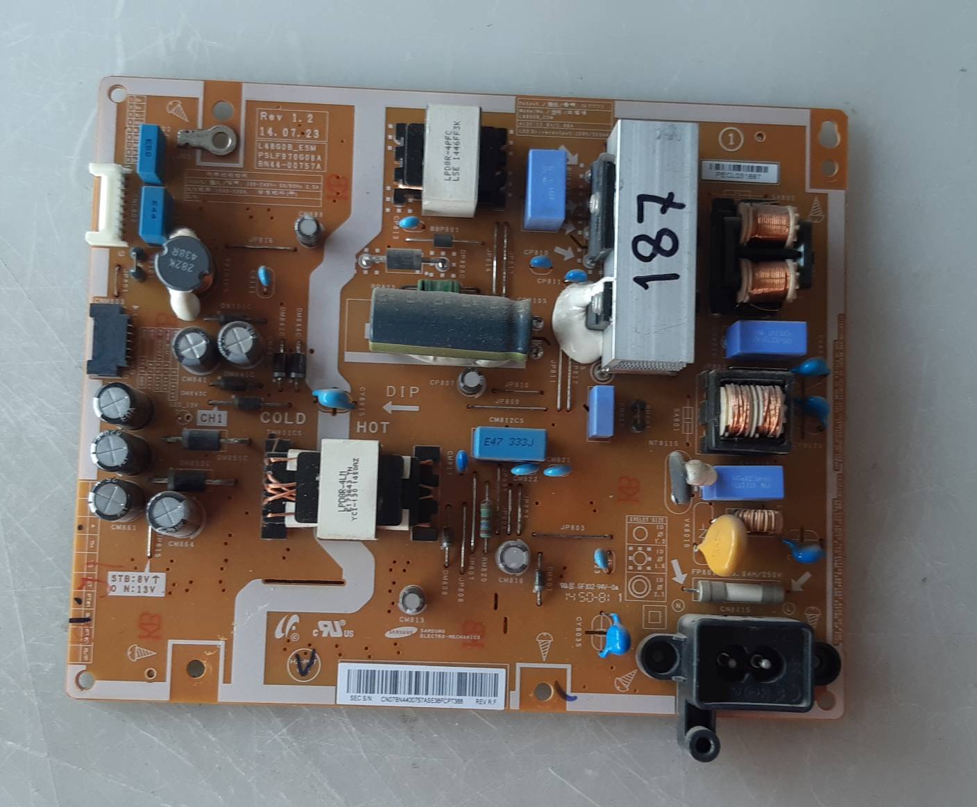 อันที่ 187 Samsung UA48H5003TK ซัฟฟลาย BN44-00757A ดีเทสแล้ว