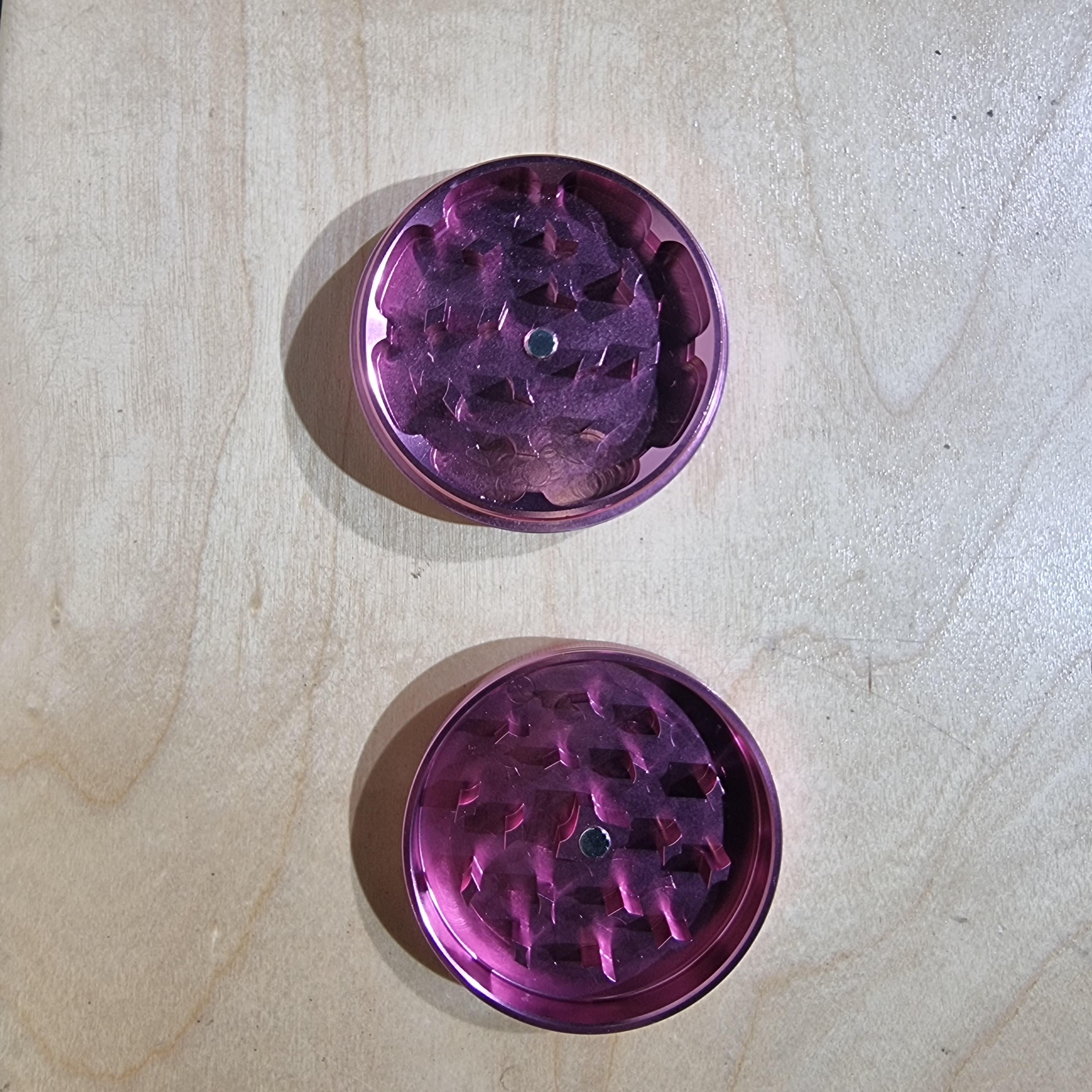 [1002] aluminum Grinder ขนาด 63mm 1ชั้น ฟันคม CNC ที่บดสมุนไพร เครื่องบดสมุนไพร บดกาแฟ ไกเดอร์บด