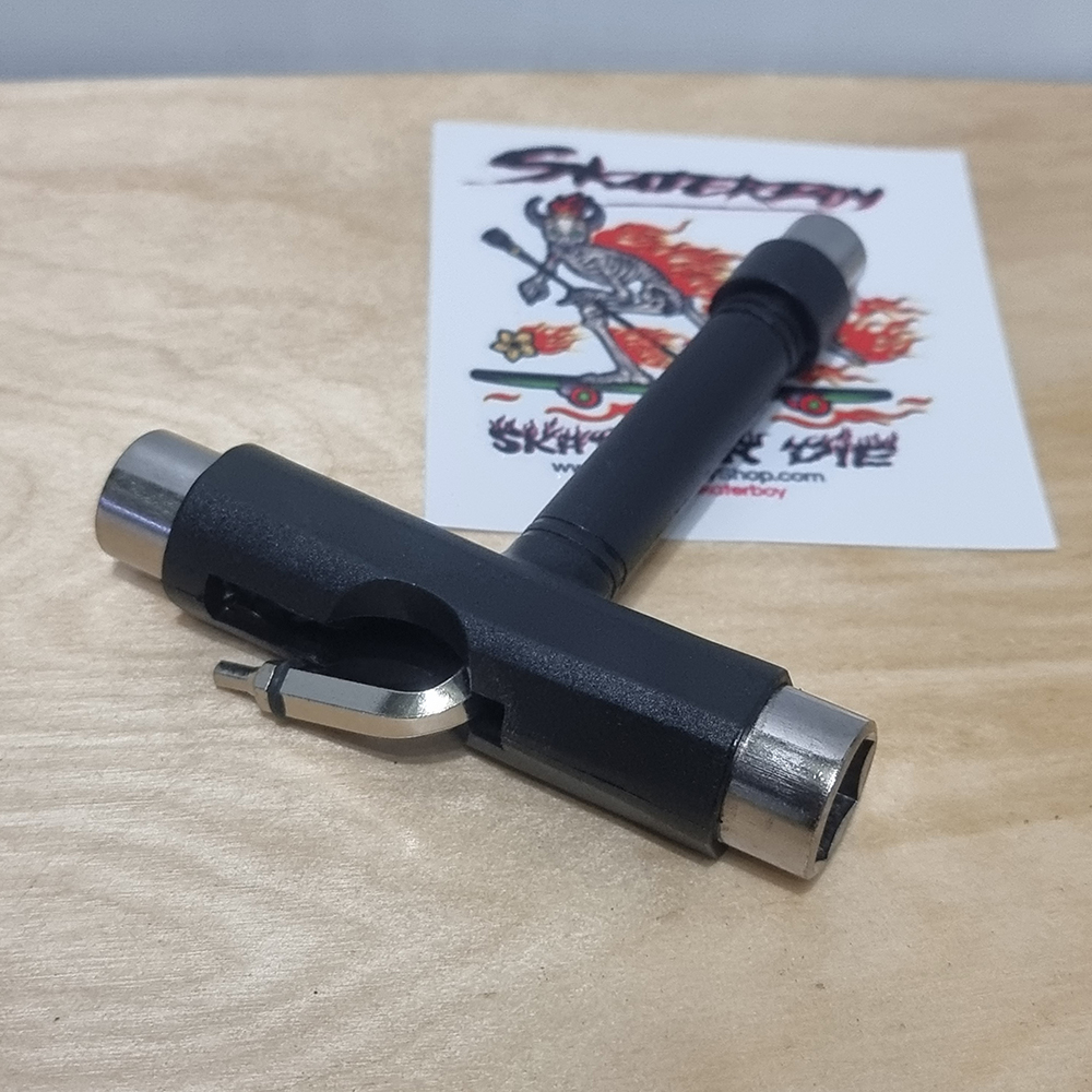 [0320] ประแจตัวที skate tool ไขน็อต ยึดทรัค ยึดล้อ ยึดคิงพิน สเก็ตทูลสำหรับสเก็ตบอร์ด