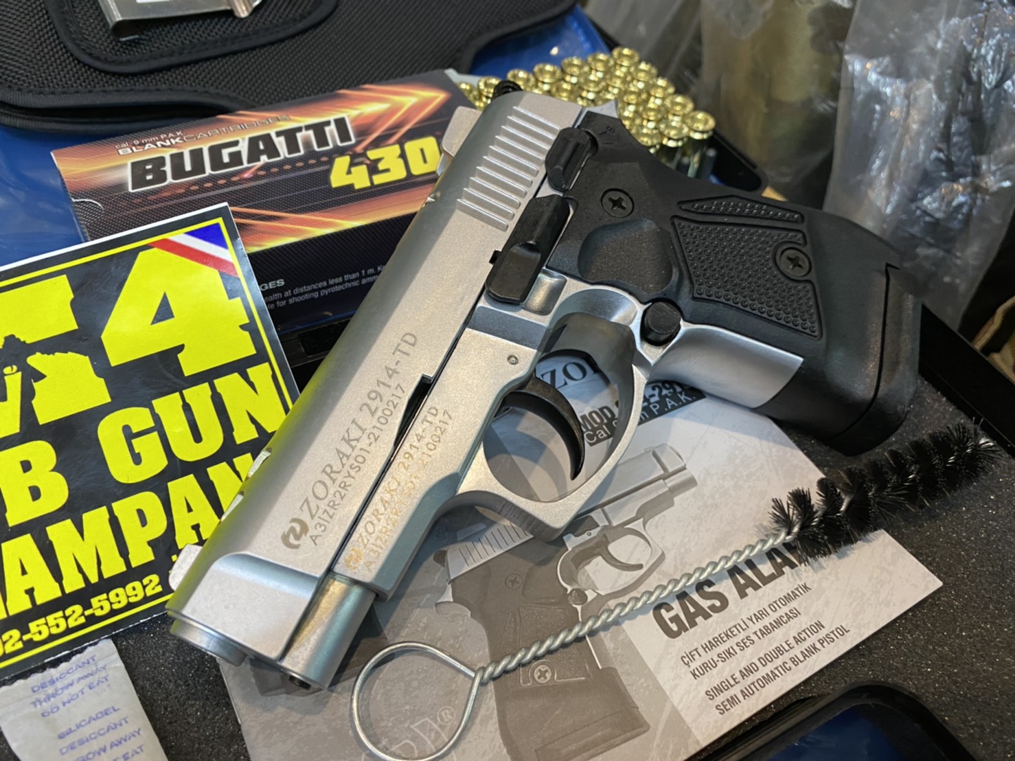 ZORAKI 2914TD บรอนซ์เงิน