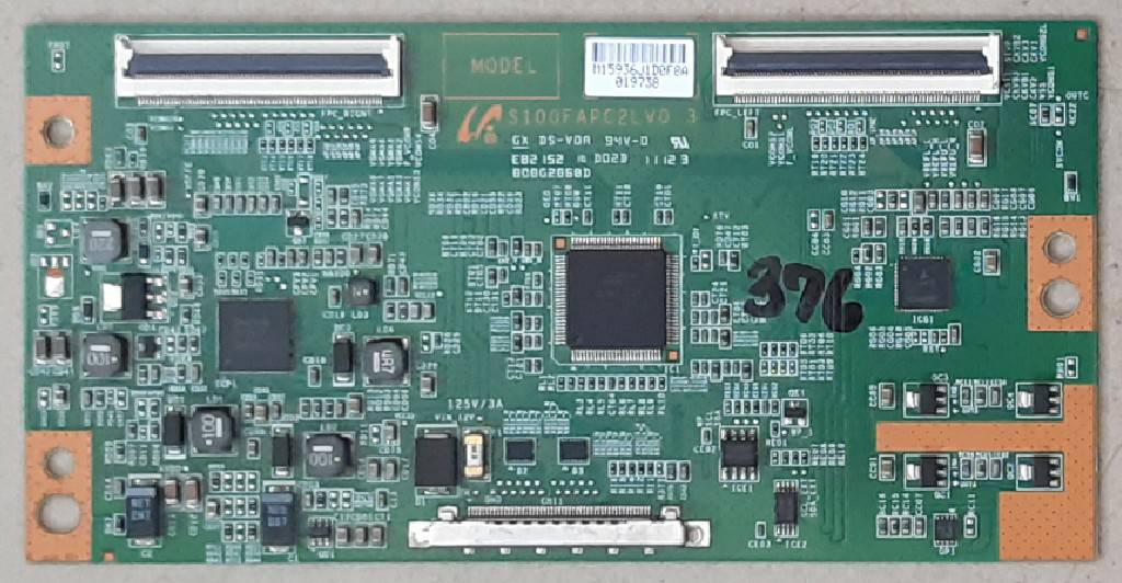 อันที่ 376 Samsung LA46D550K7R ทีคอน S100FAPC2LV0.3 ดีเทสแล้ว ทีบาร์ F460HNSLV0.3 6COF