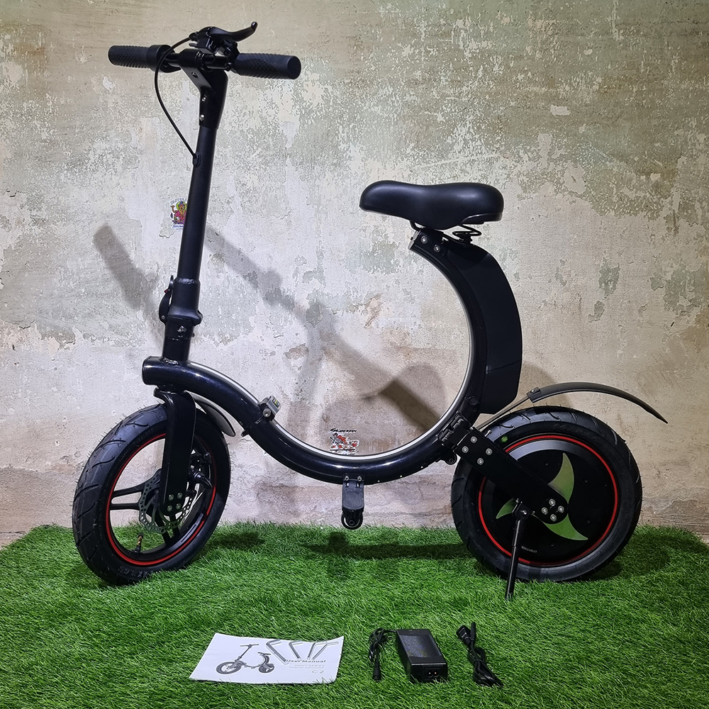 [0801][🚚พร้อมส่ง]⚡จักรยานไฟฟ้า รุ่น Dolphin พับได้พกพา สะดวก ความเร็ว 30km/h ระยะ 20km รับประกันการใช้งาน