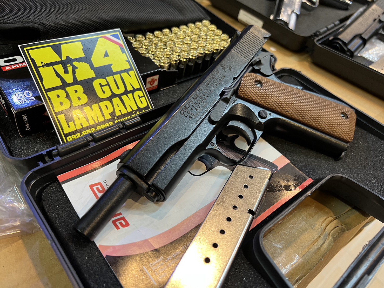 AKSA COLT 1911 ลาย Series 70 สีดำ