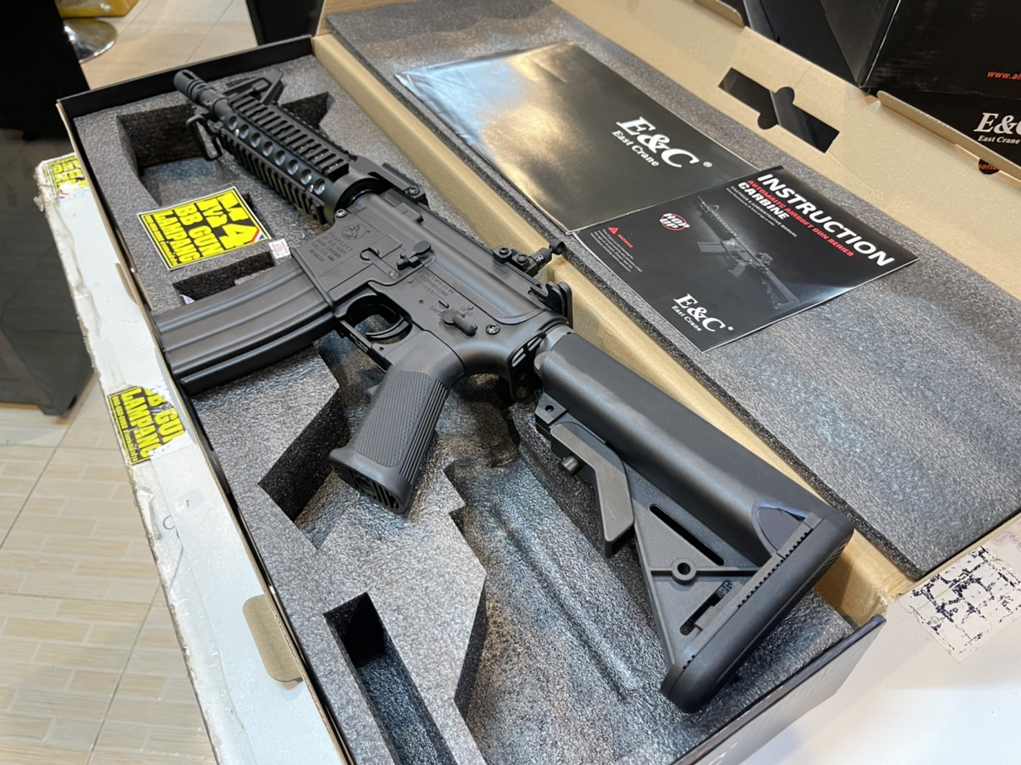 E&C 305 S2 : M4 RAS II บอดี้โลหะ Gen 2