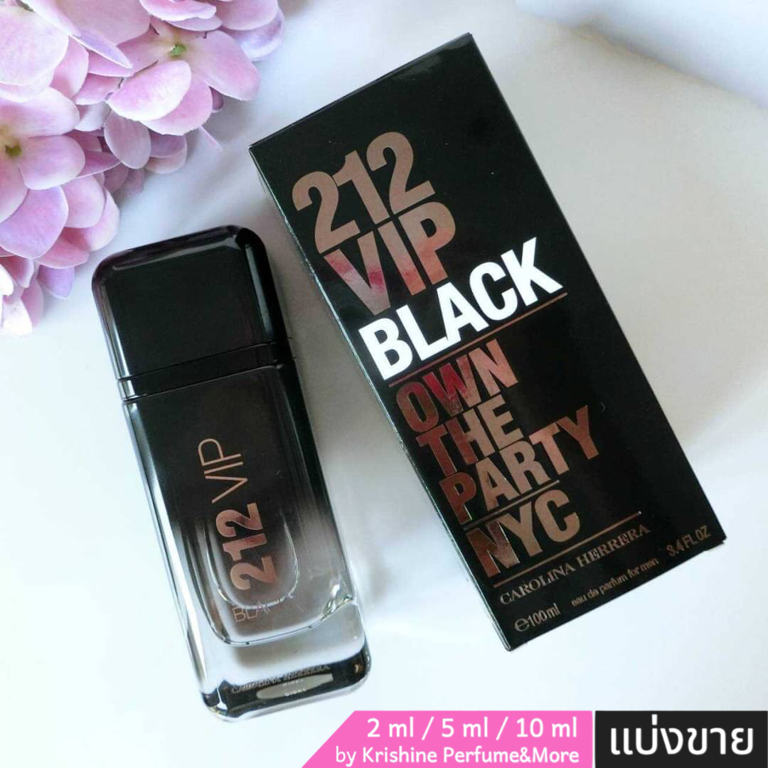 CAROLINA HERRERA 212 VIP Black for Men EDP แบ่งขาย