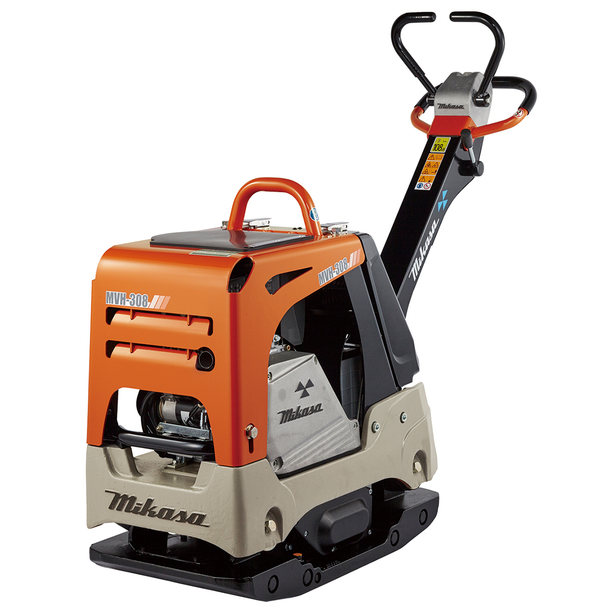 เครื่องตบดิน(เดินหน้า-ถอยหลัง) Mikasa รุ่น MVH-308GH (เครื่องยนต์เบนซิน Honda GX270)