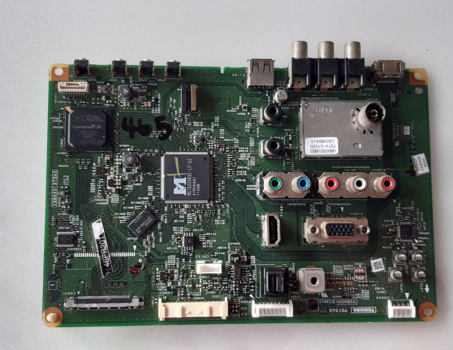 อันที่ 465 TOSHIBA 46PB20T ซีสเตร็ม V28A001373A0 ดีเทสแล้ว