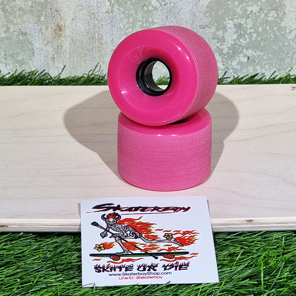 [0316] ล้อสเก็ตบอร์ด 65x45mm 80A หน้าแคบ ขอบมน snap ดี Cruiser skate surf