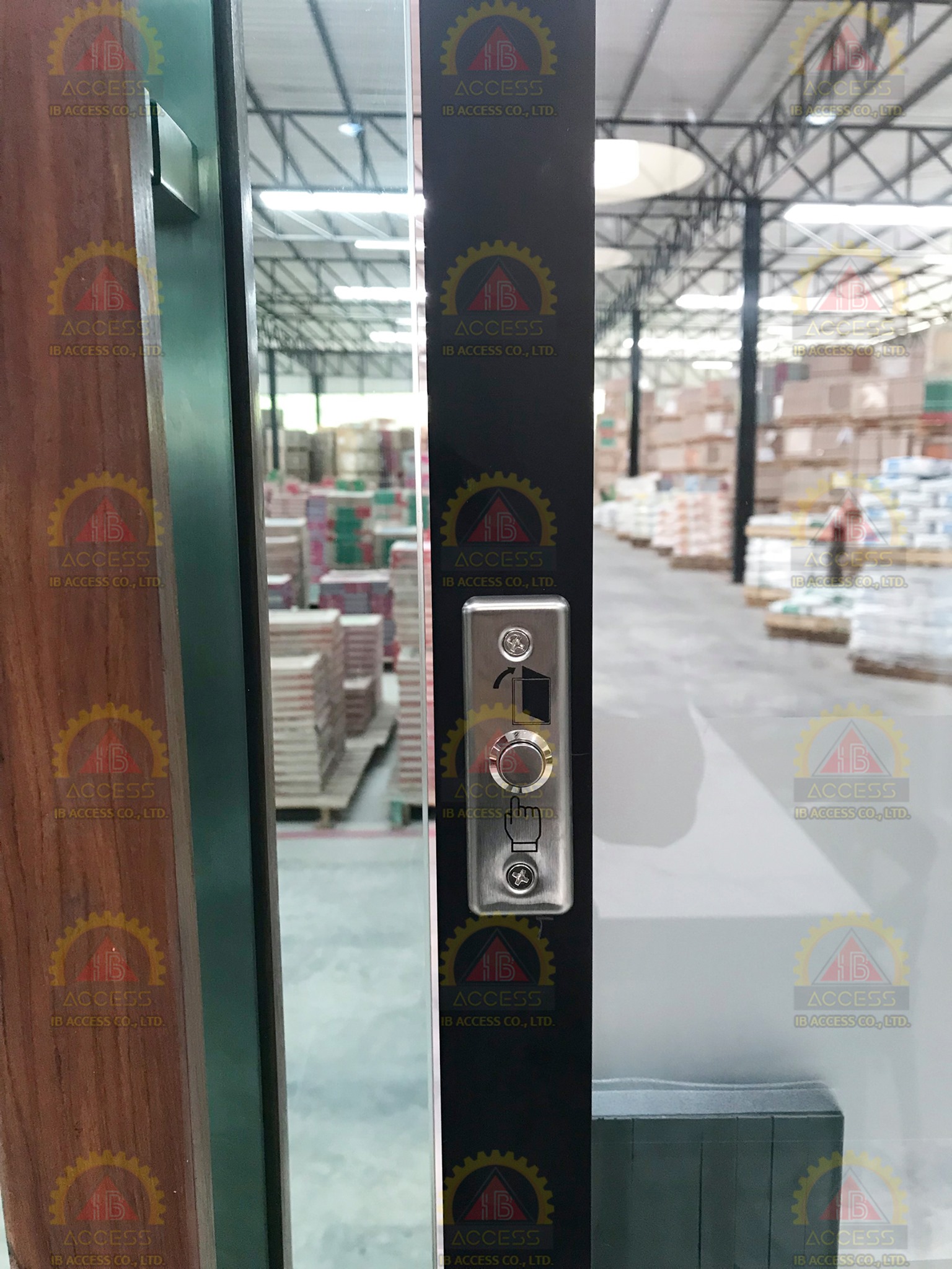 Exit Switch Button วัสดุสแตนเลส