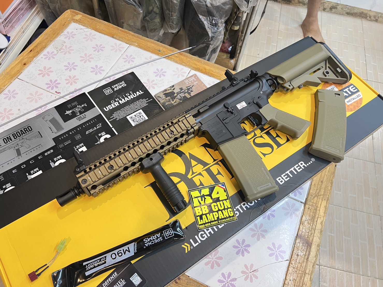 Specna Arm X EMG SA-E19 EDGE 2.0™ MK-18 Mod1 TAN