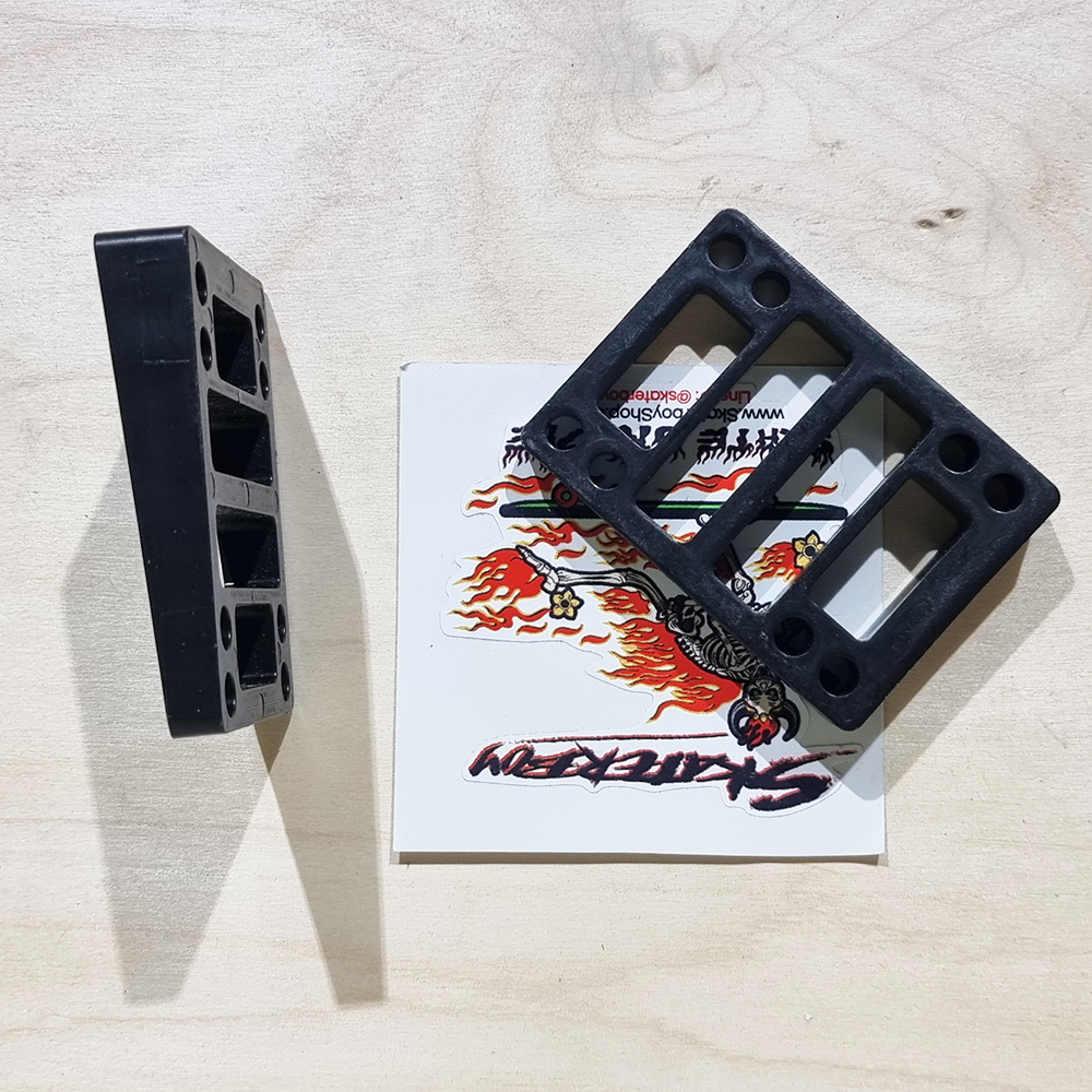 [0310] แผ่นพลาสติกแข็งรองทรัคสเก็ตบอร์ด PP 3mm 6mm 12mm 8-14mm 30mm 10mmcx7 ถูกที่สุด