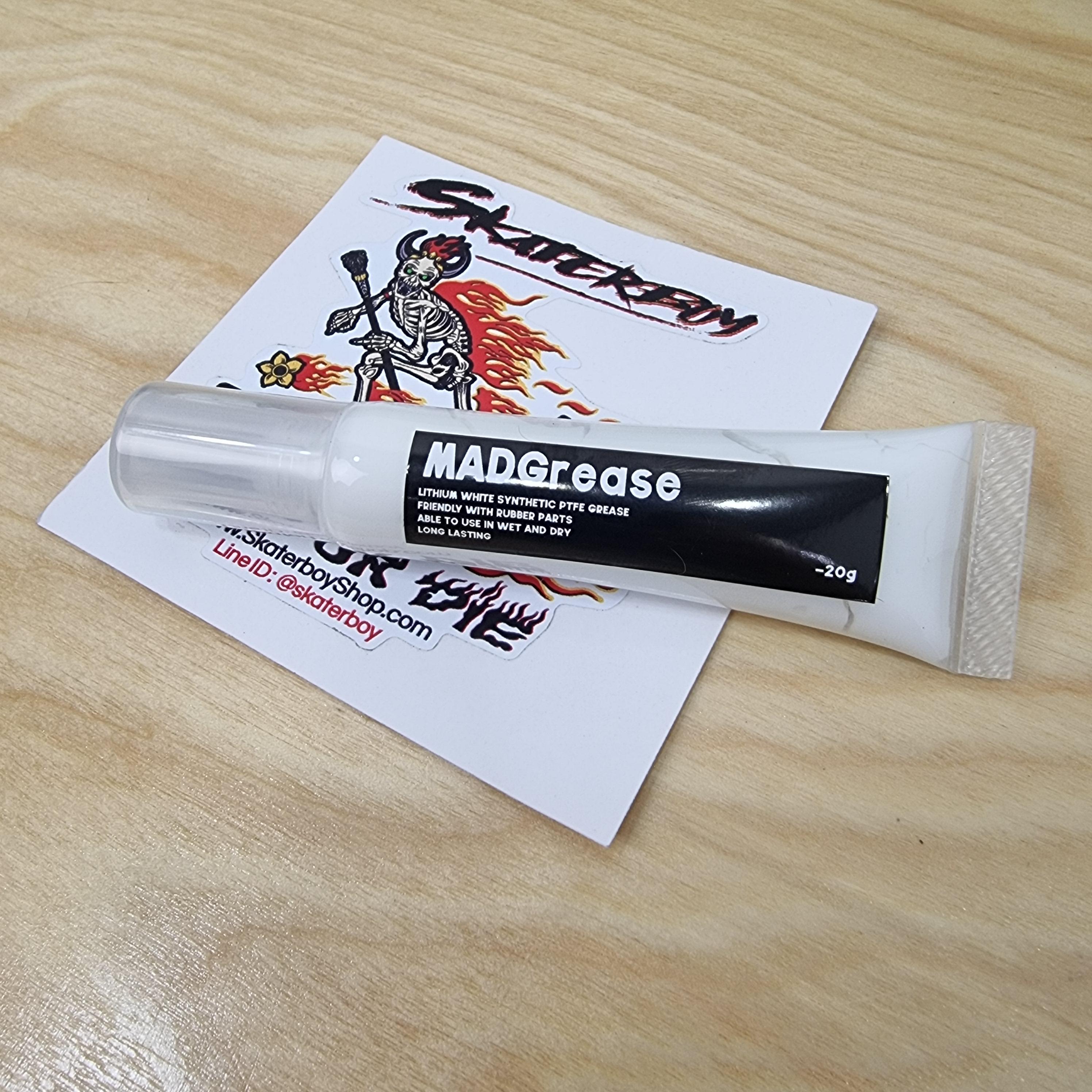 [0320] จารบีขาวเกรด premium เป็นมิตรกับลูกยาง กันน้ำได้ Lithium white synthetic PTFE GREASE