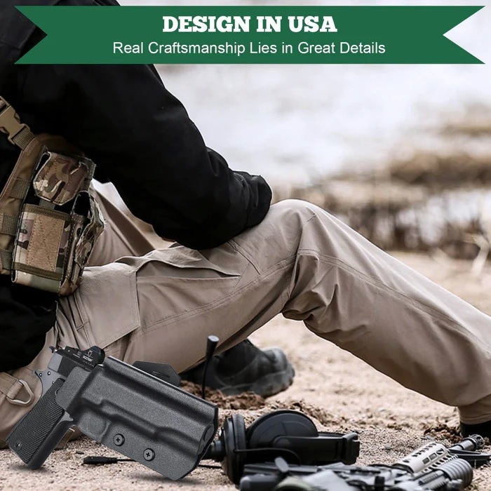 ซองพกนอก KYDEX Warriorland 1911 4.5"-5" ( ไม่มีราง ) (K0800)
