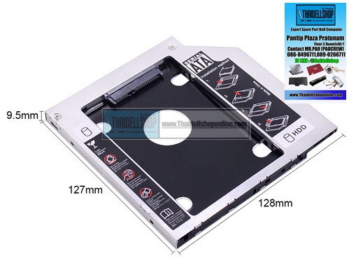 HDD Caddy 9.5 mm Case HDD Enclosure Hard Disk Bracket for Notebook
