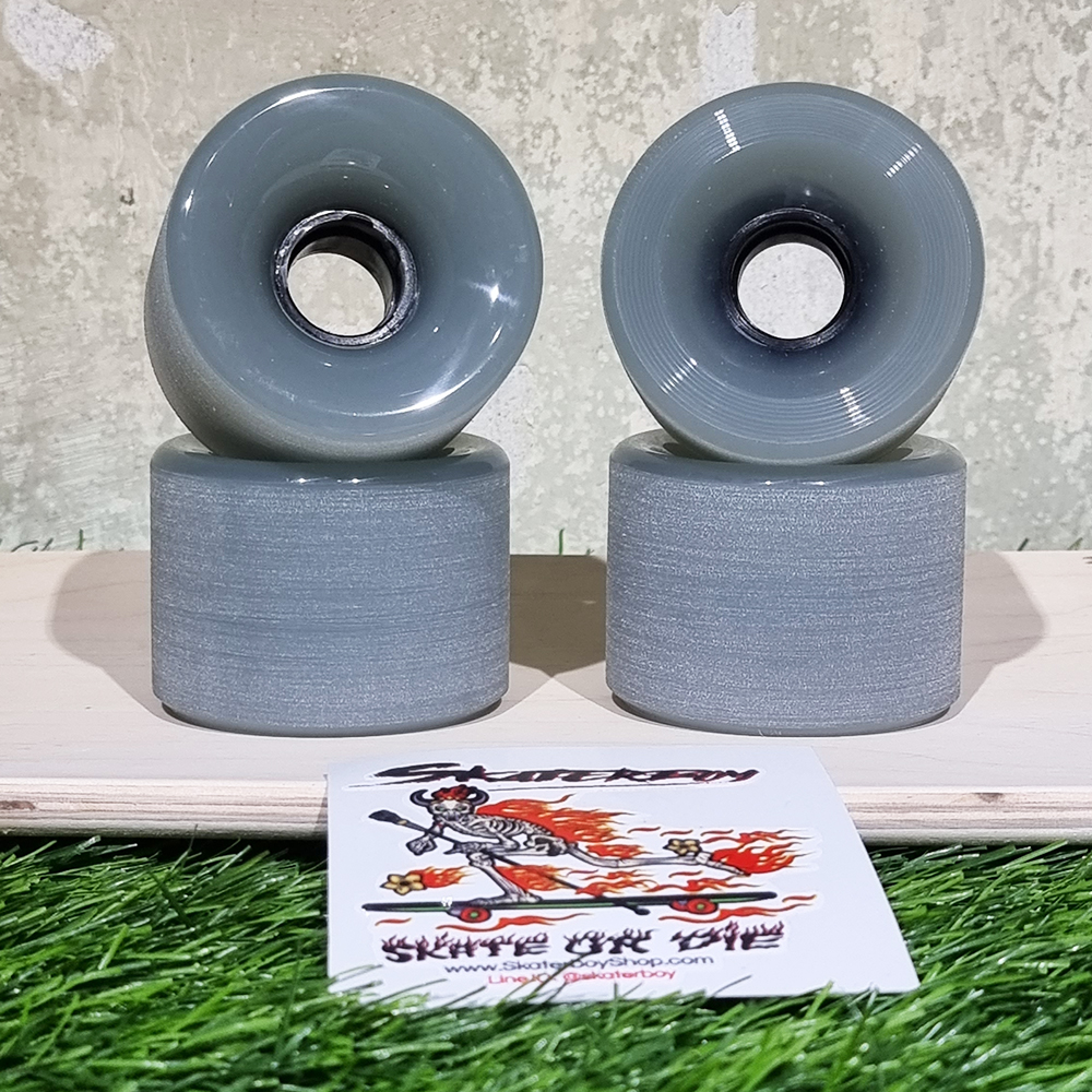 [0317] ล้อสเก็ตบอร์ด surf skate 70x45mm 80A เปิดหน้า สีพาสเทลขุ่น