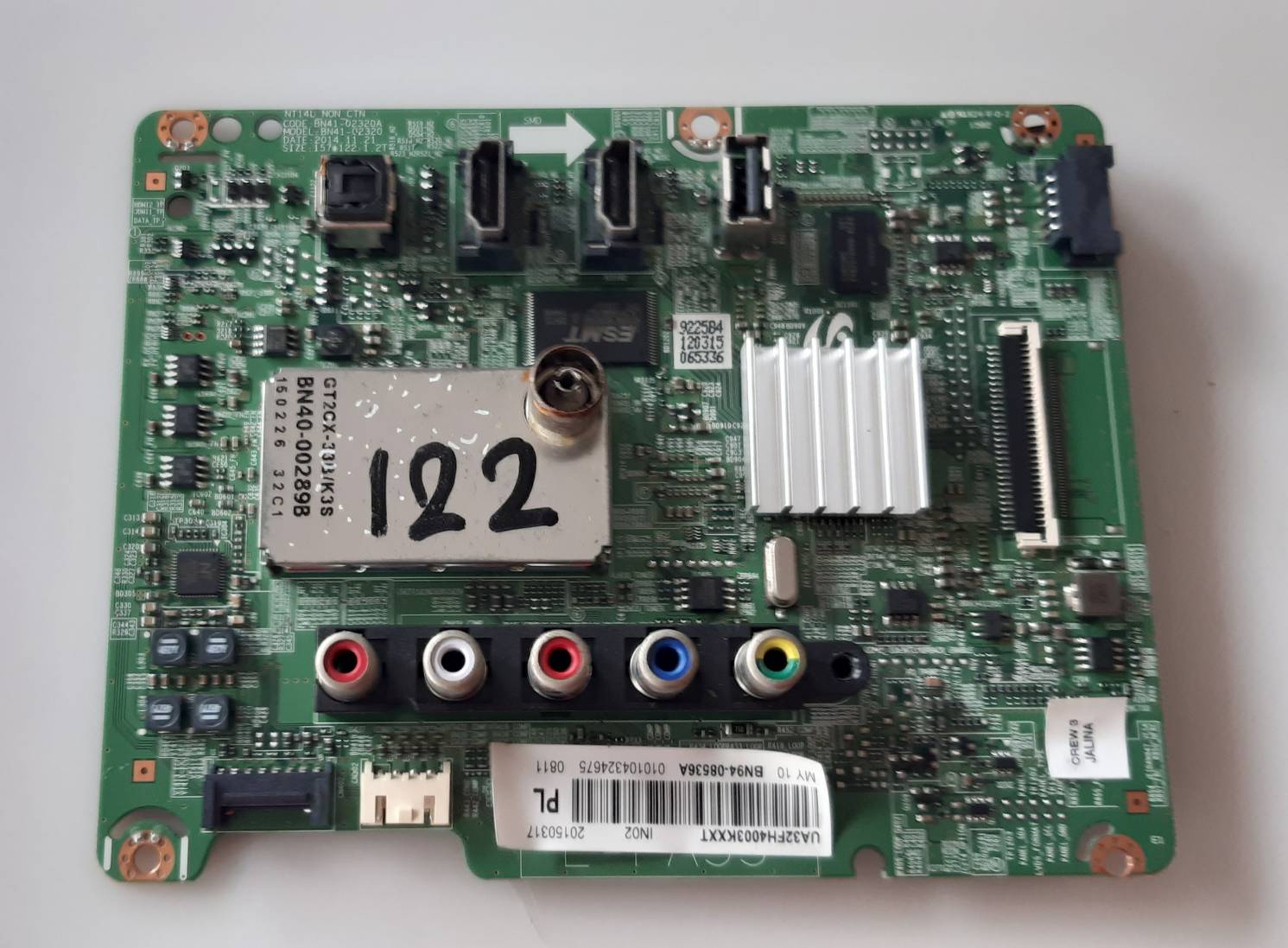 อันที่ 122 Samsung UA32FH4003K ซีสเตร็ม BN41-02320A ดีเทสแล้ว