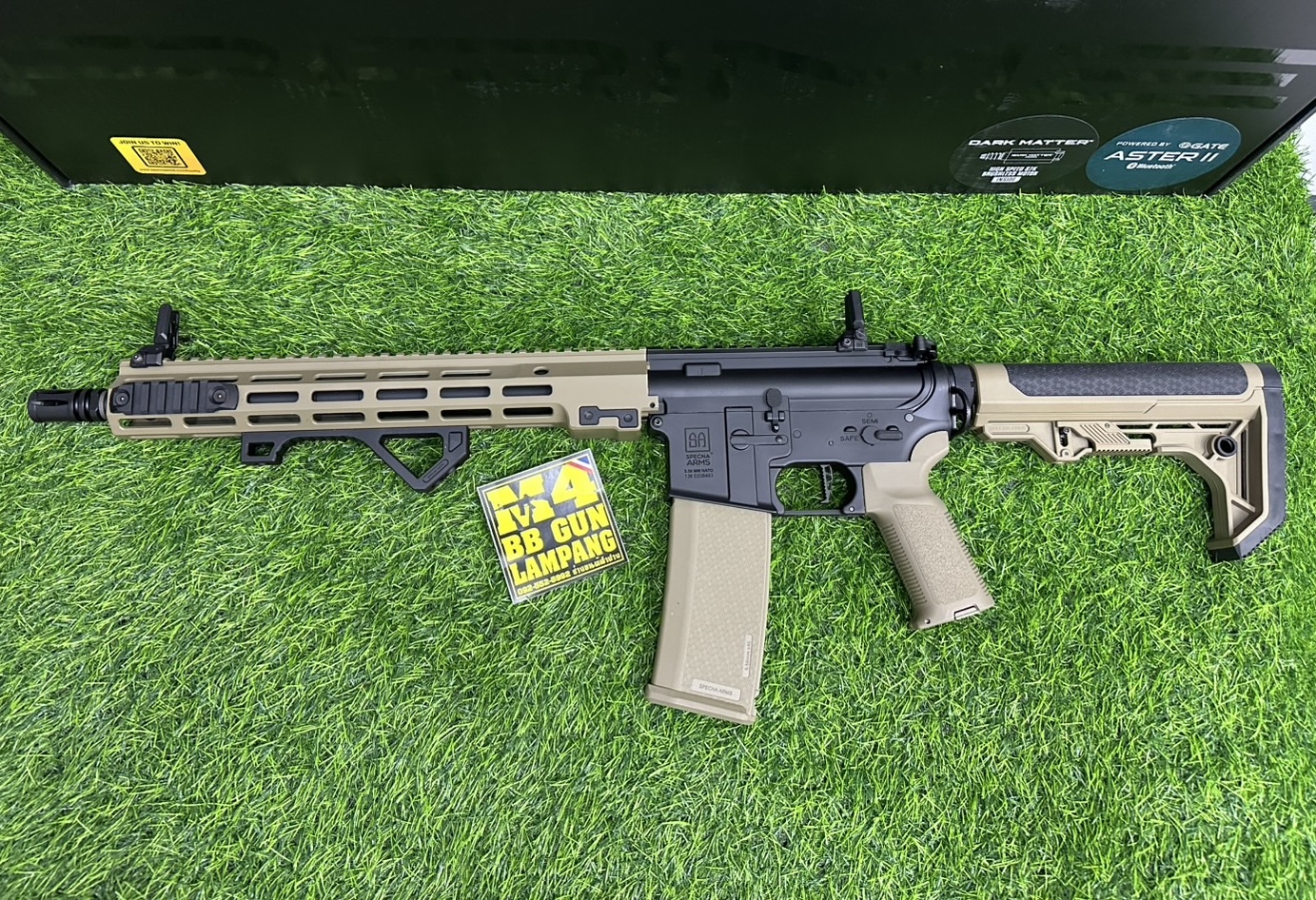 Specna Arms SA-P22 PRIME™ BLDC ASTER Tan : M4 Custom