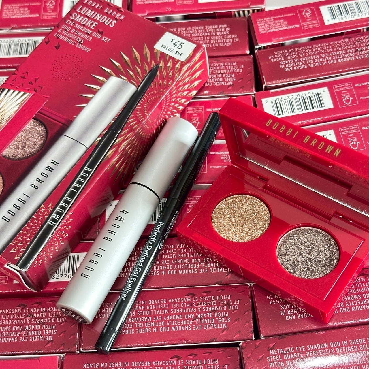 Bobbi Brown Gilded Gleam Eye Shadow Duo Set