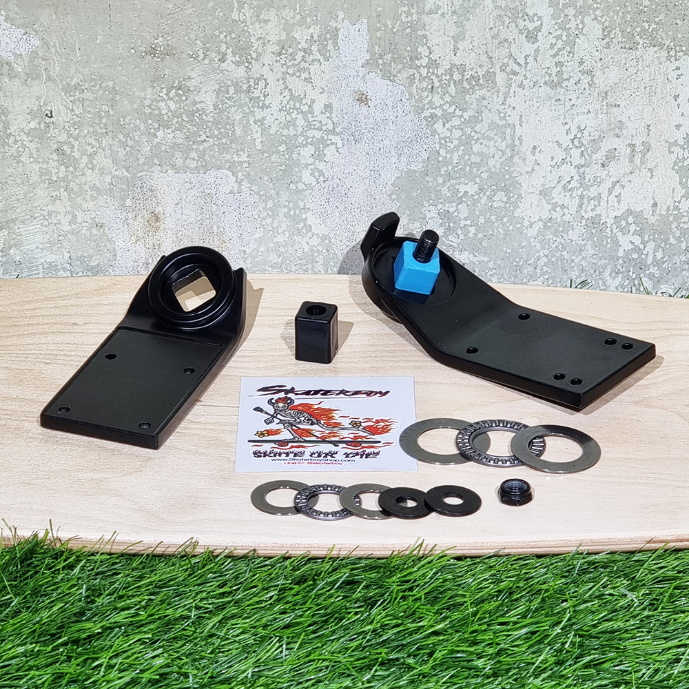 [0307] Adapter surf เสริมทรัคสเก็ตบอร์ด S7 V3 ระบบ บุชชิ่งสี่เหลี่ยม80A 90A ใช้กับทรัคได้ทุกรุ่น CX4 สตรีท longboard